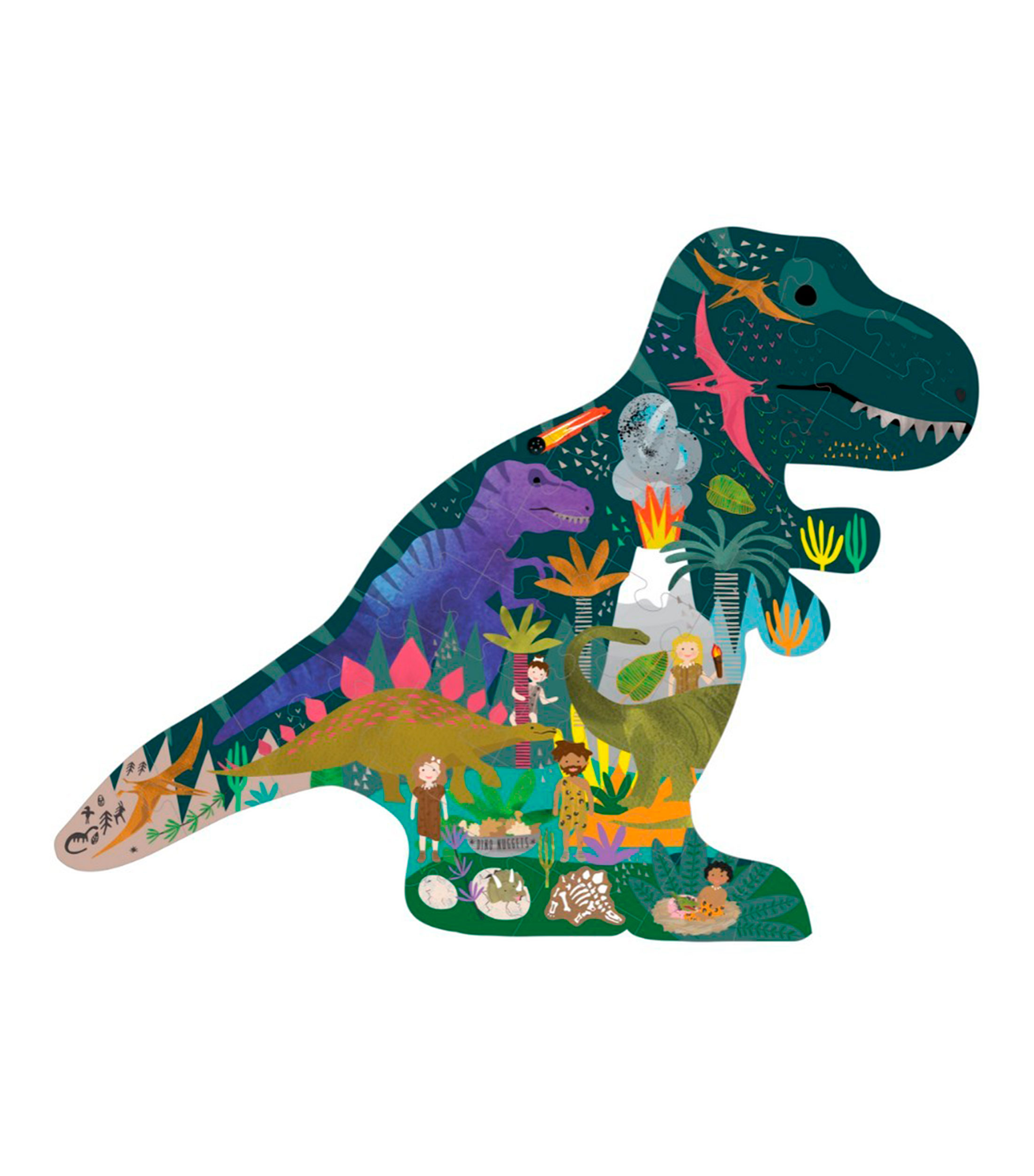 Rompecabezas Infantil 40 Piezas Dinosaurios