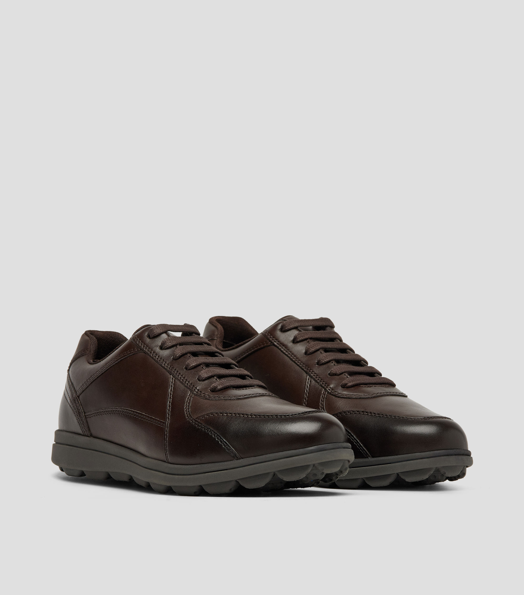 Zapatos casuales derby en piel Hombre