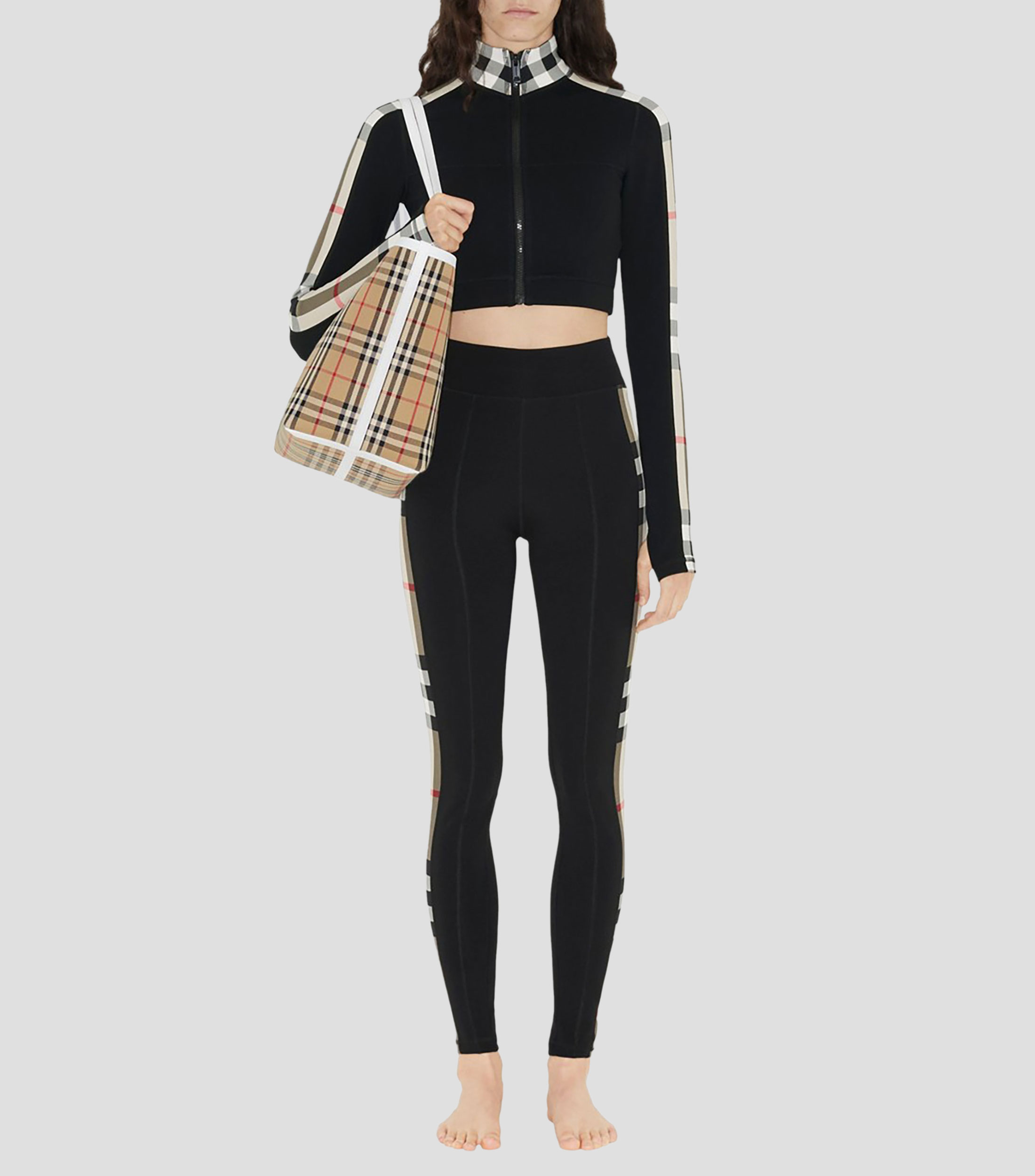 Leggings Check Mujer