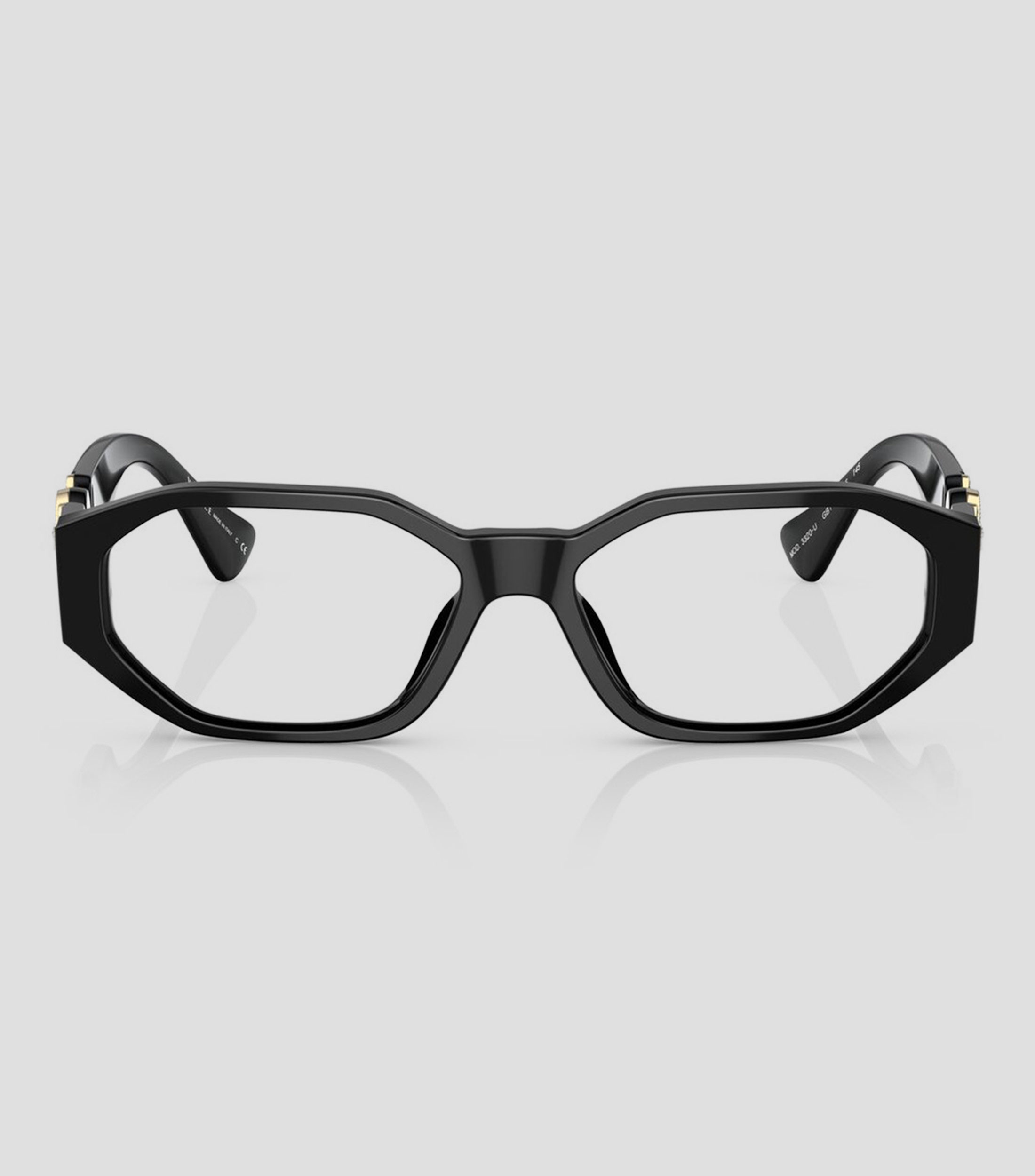 Lentes oftálmicos irregulares Biggie negros Hombre