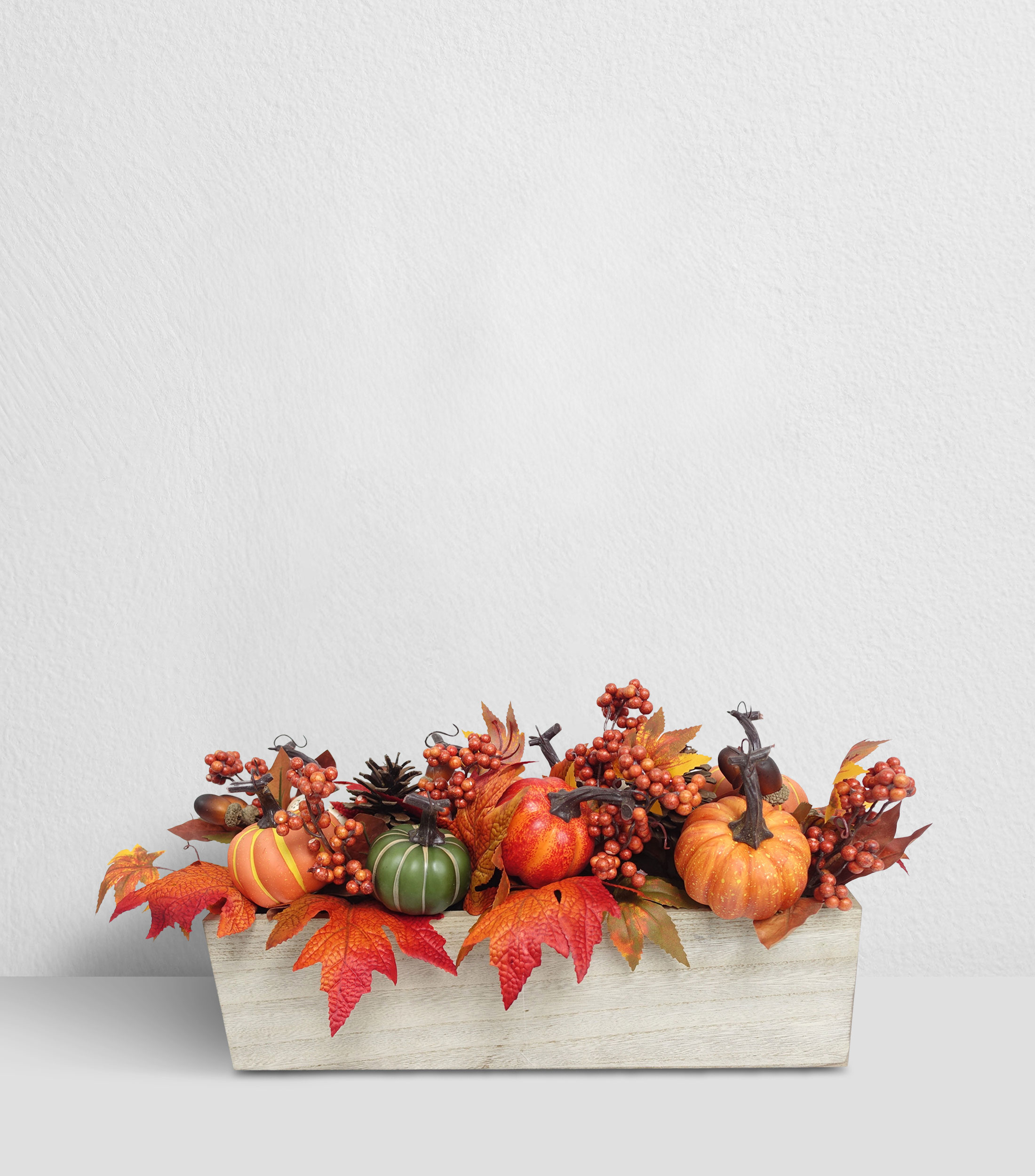 Centro de Mesa Decorativo Halloween Calabazas en Polyfoam