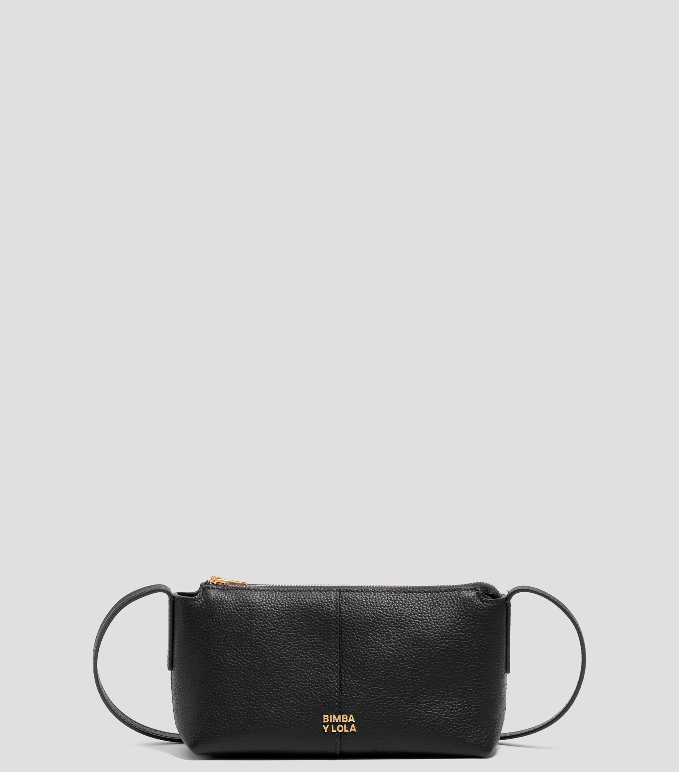 MiniBolsa piel negro Mujer