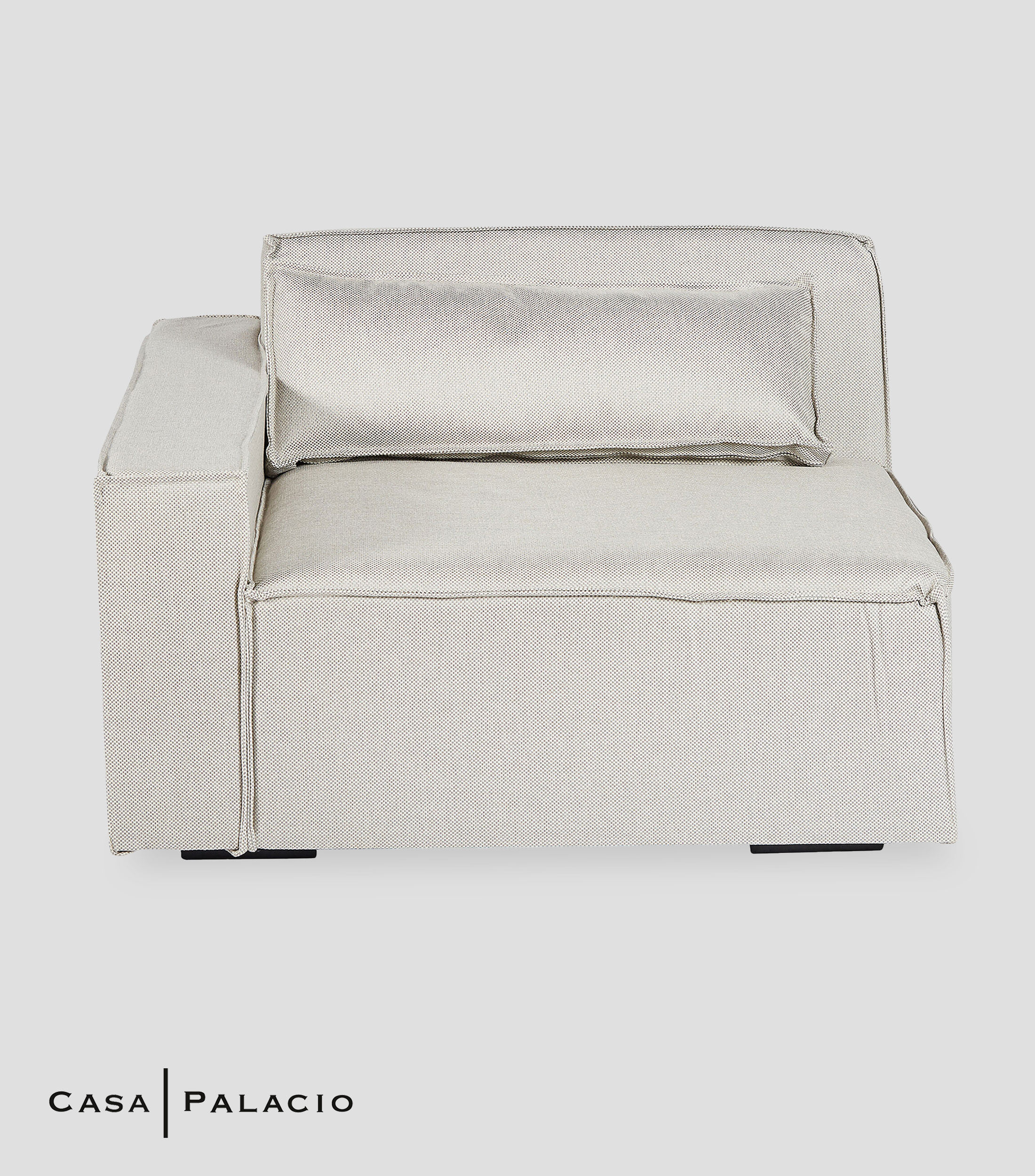 SOLE SILLON BRAZO IZQUIERDO BEIGE