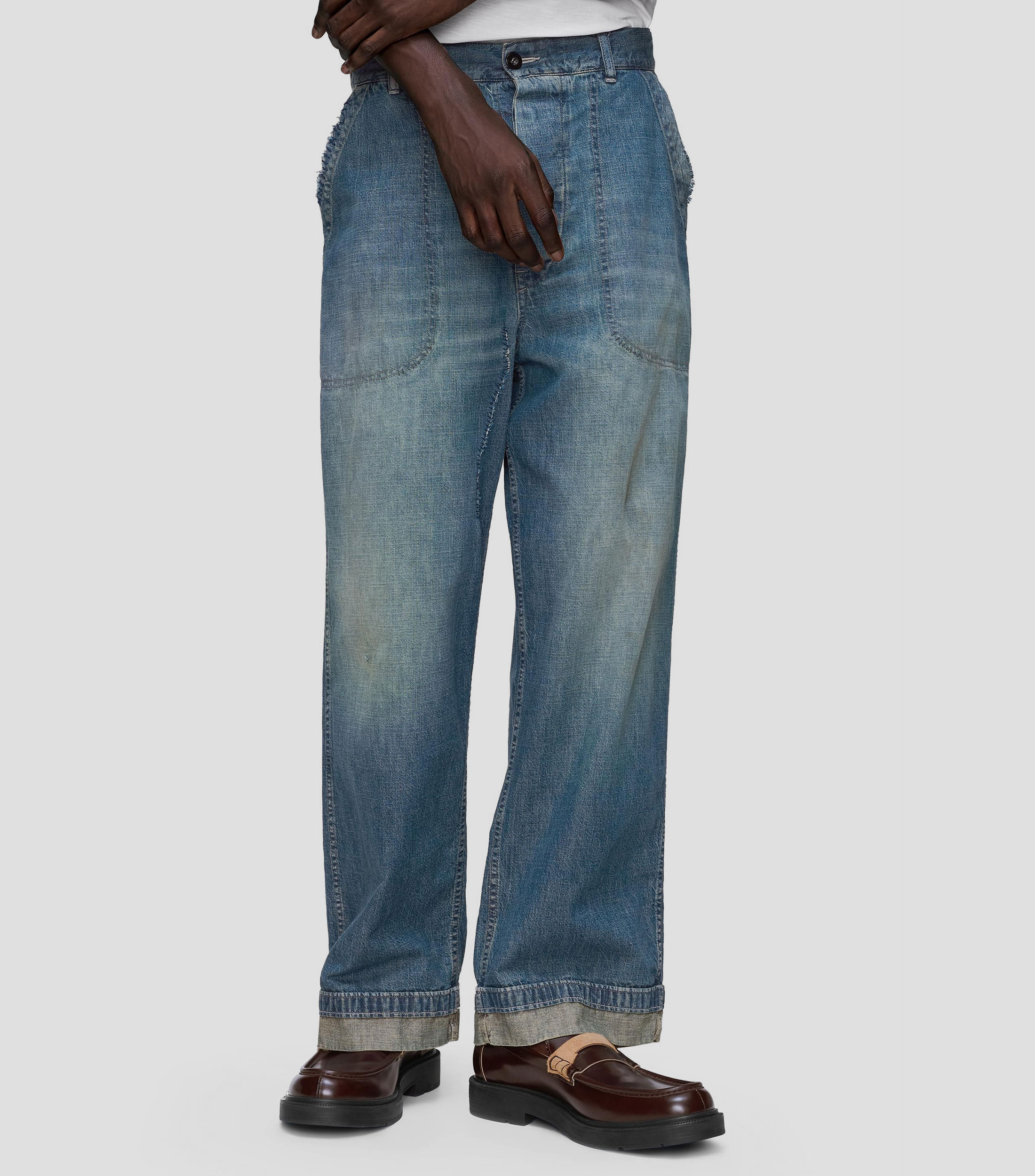 Jeans wideleg Hombre