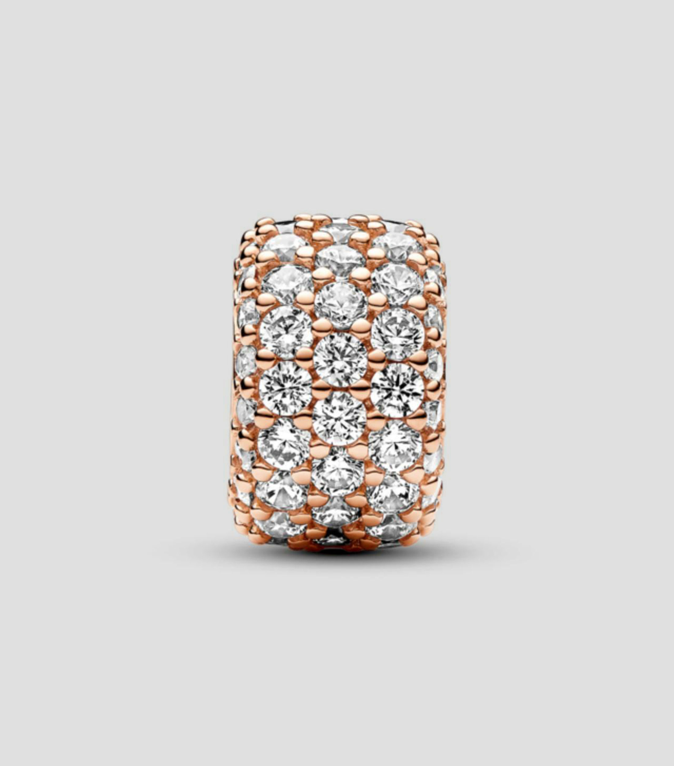 Charm aro triple fila de pave Pandora Moments Mujer