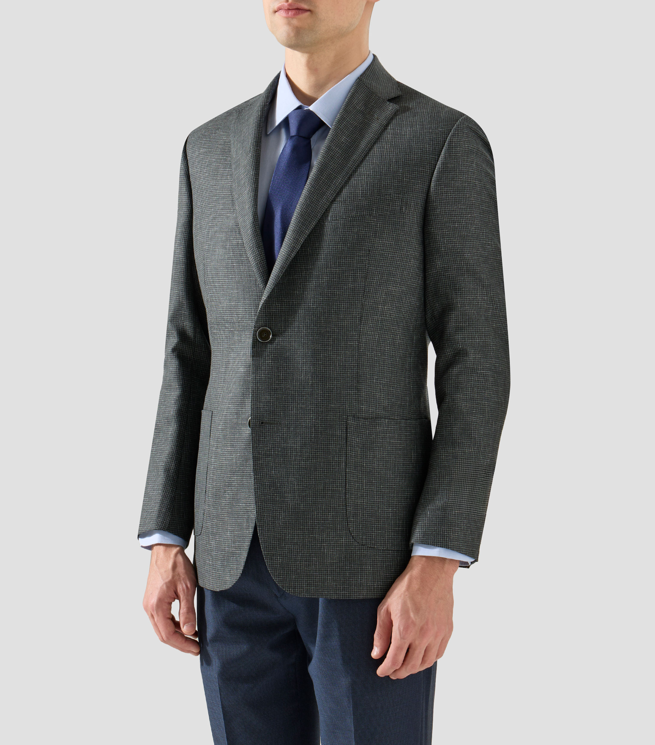 Saco con microdiseño Hombre