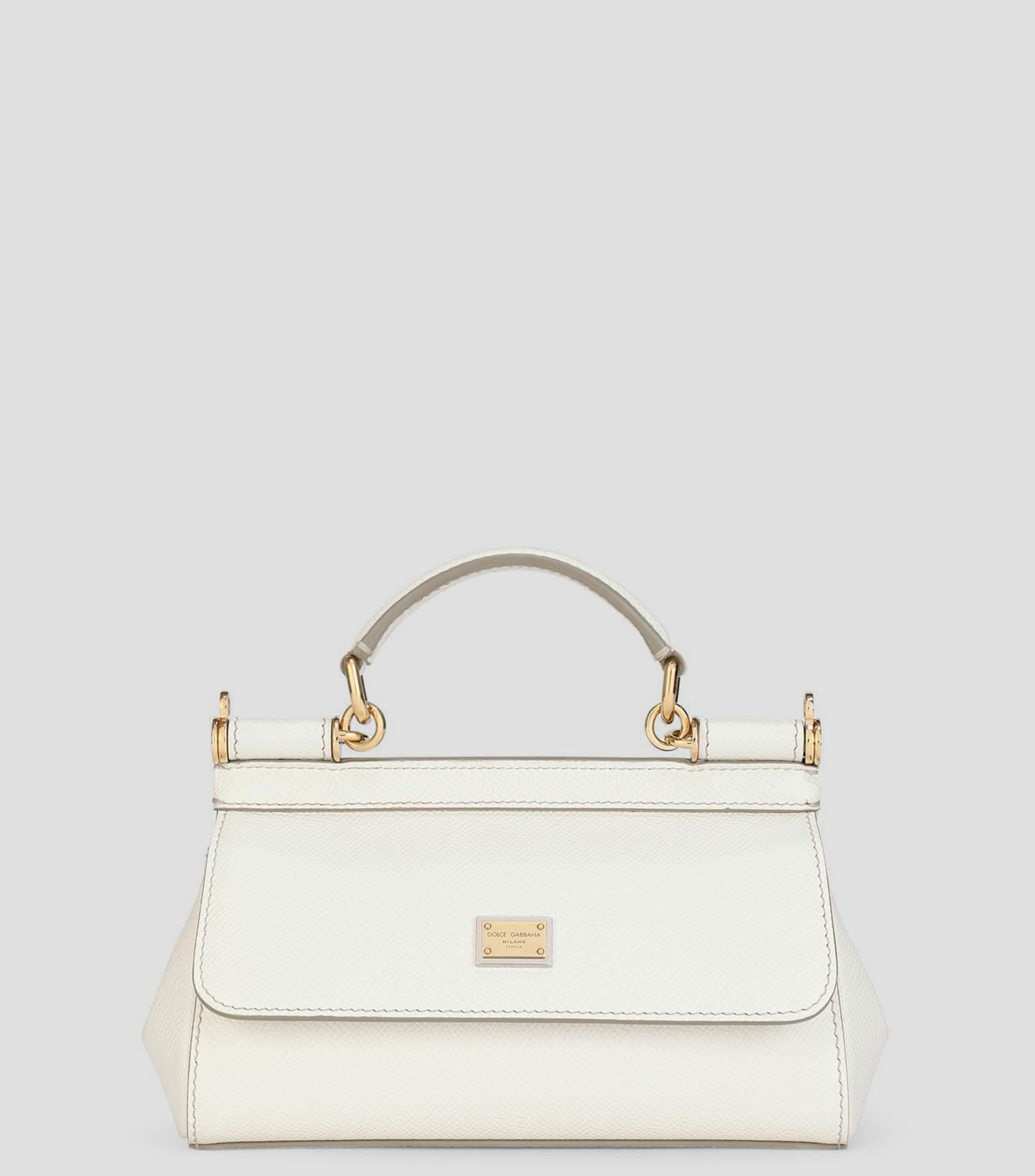 Bolsa shoulder en piel de becerro Sicily Mujer