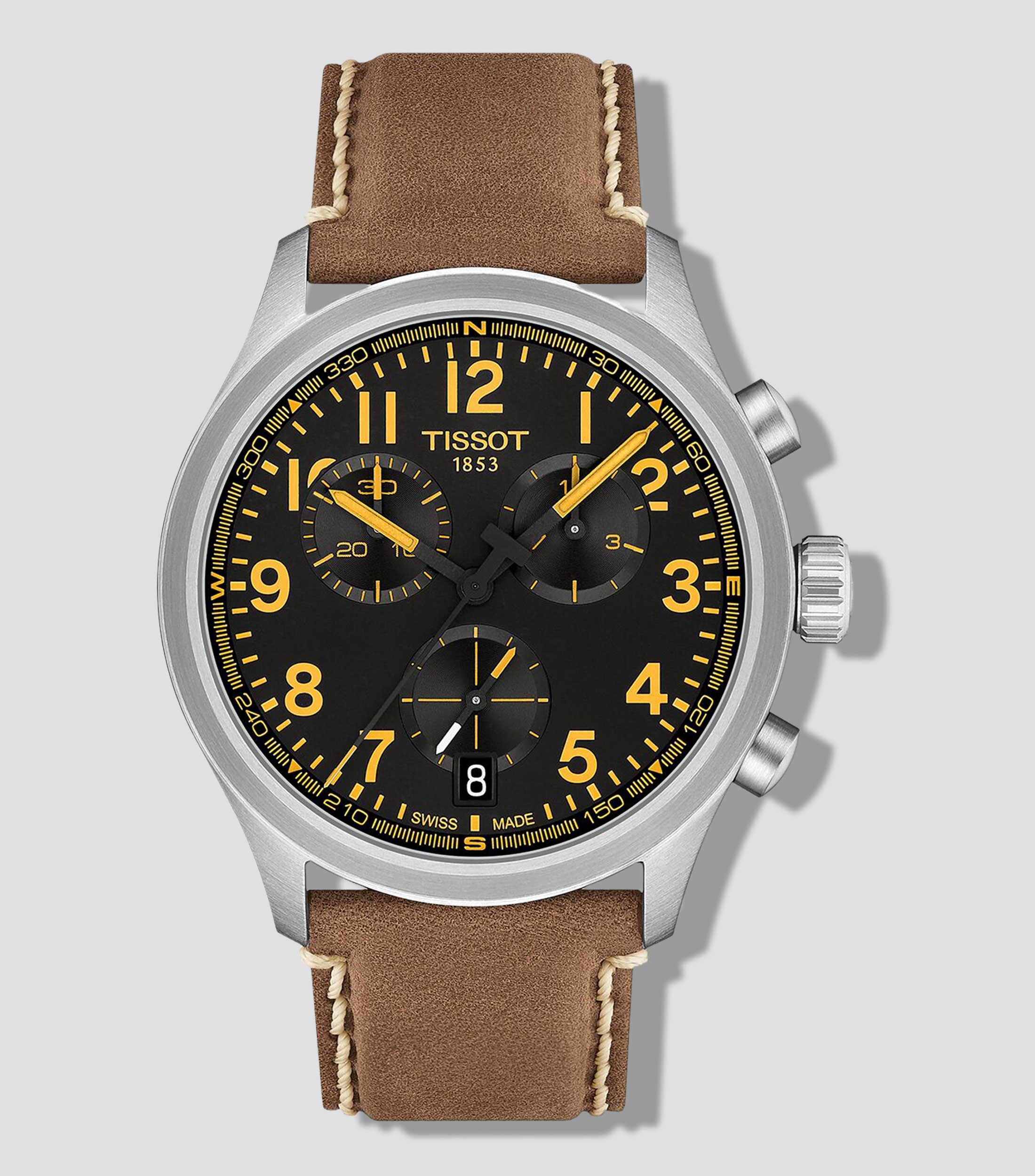 Reloj para Hombre Chrono L deportivo, plateado
