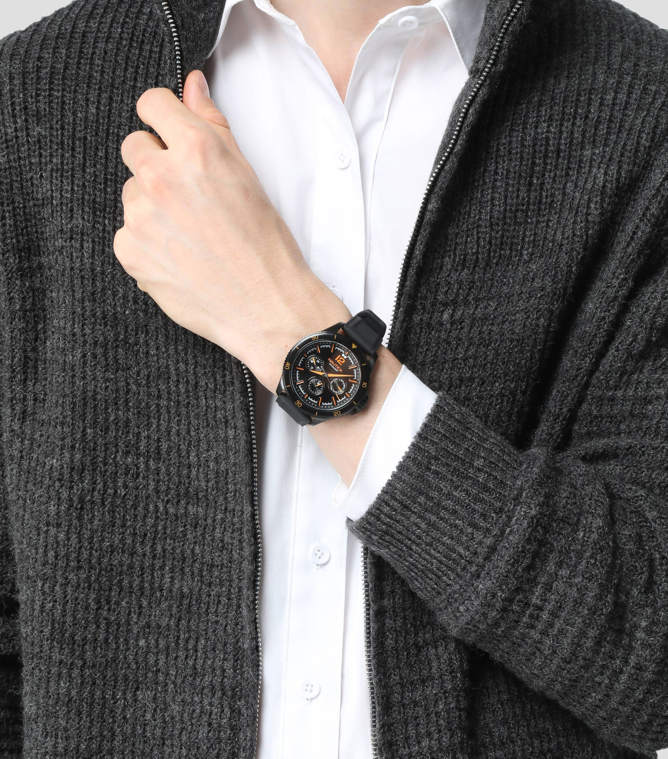 Reloj para Hombre NCT Windrose Deportivo, Negro