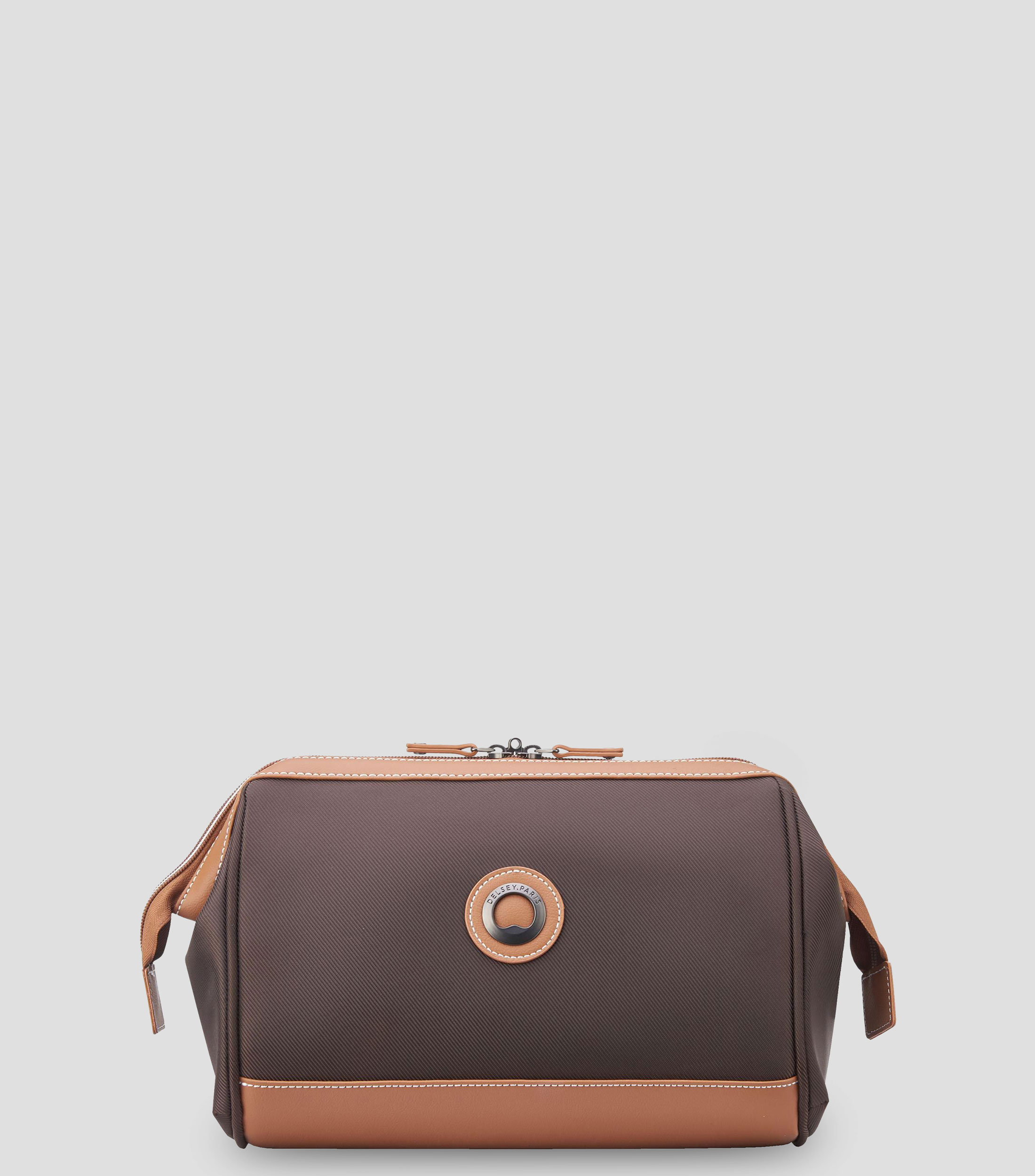 Neceser de viaje café Chatelet liso Unisex