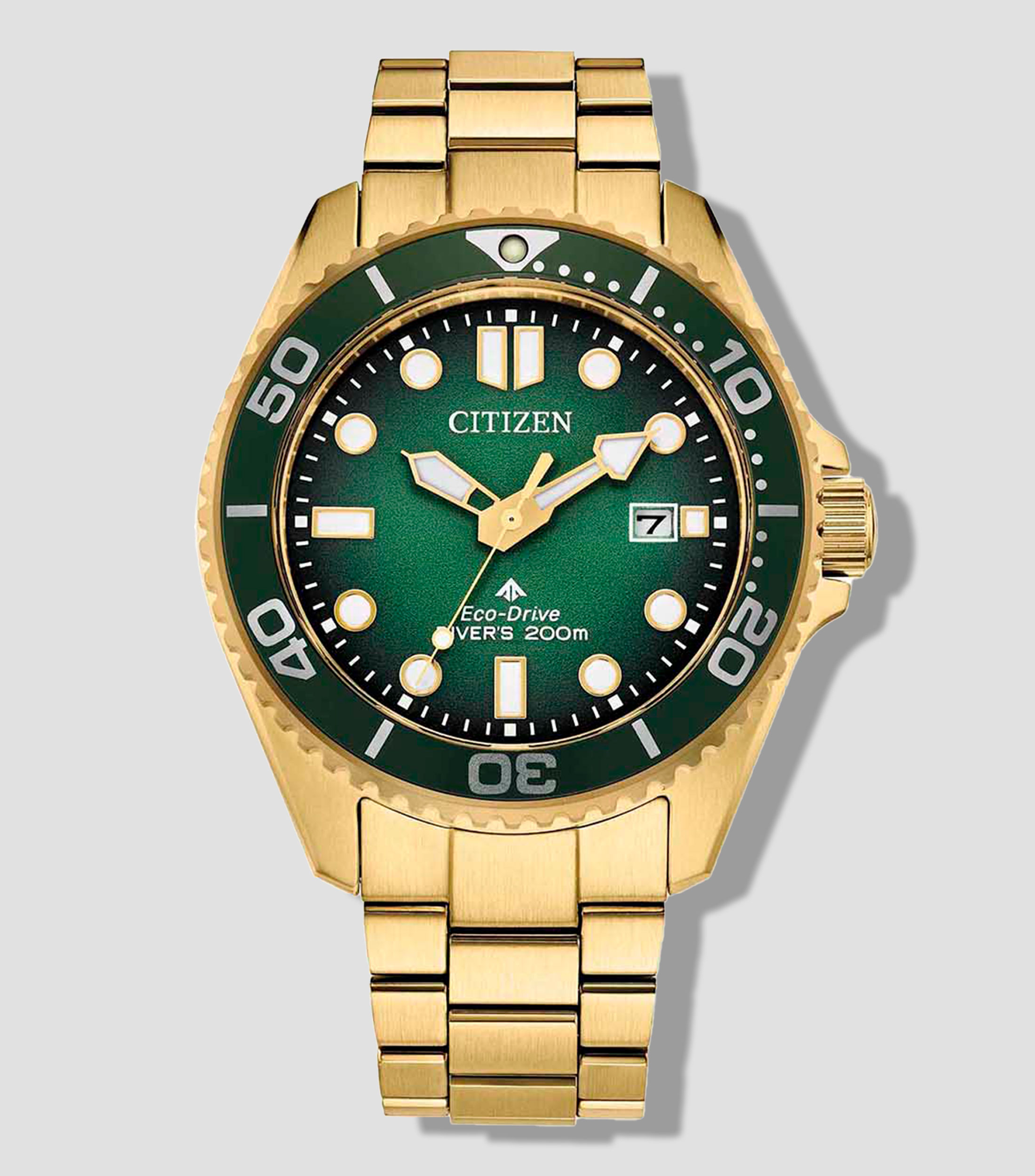 Reloj para hombre Promaster Dive casual, dorado
