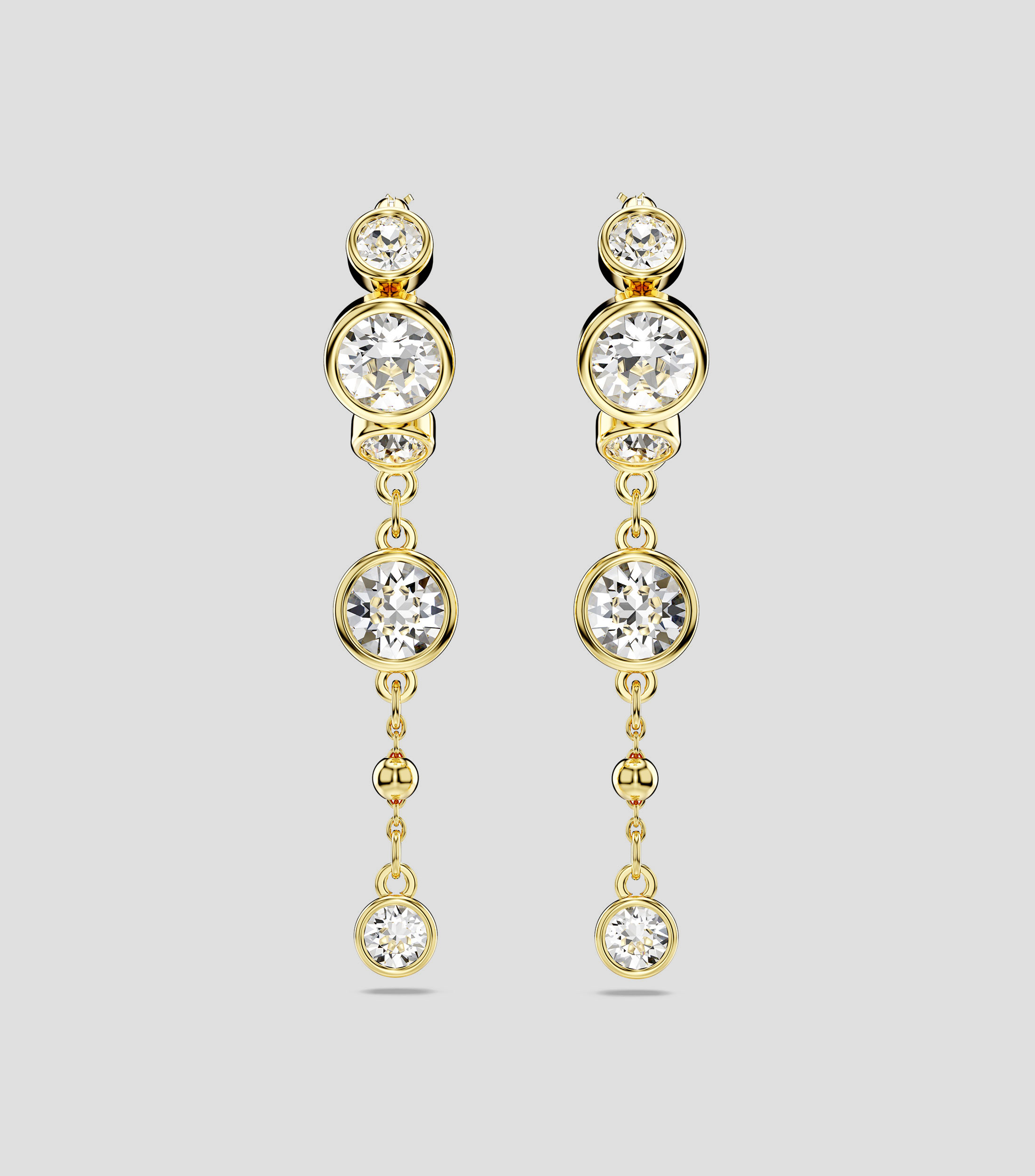Pendientes largos con cristales Imber Mujer