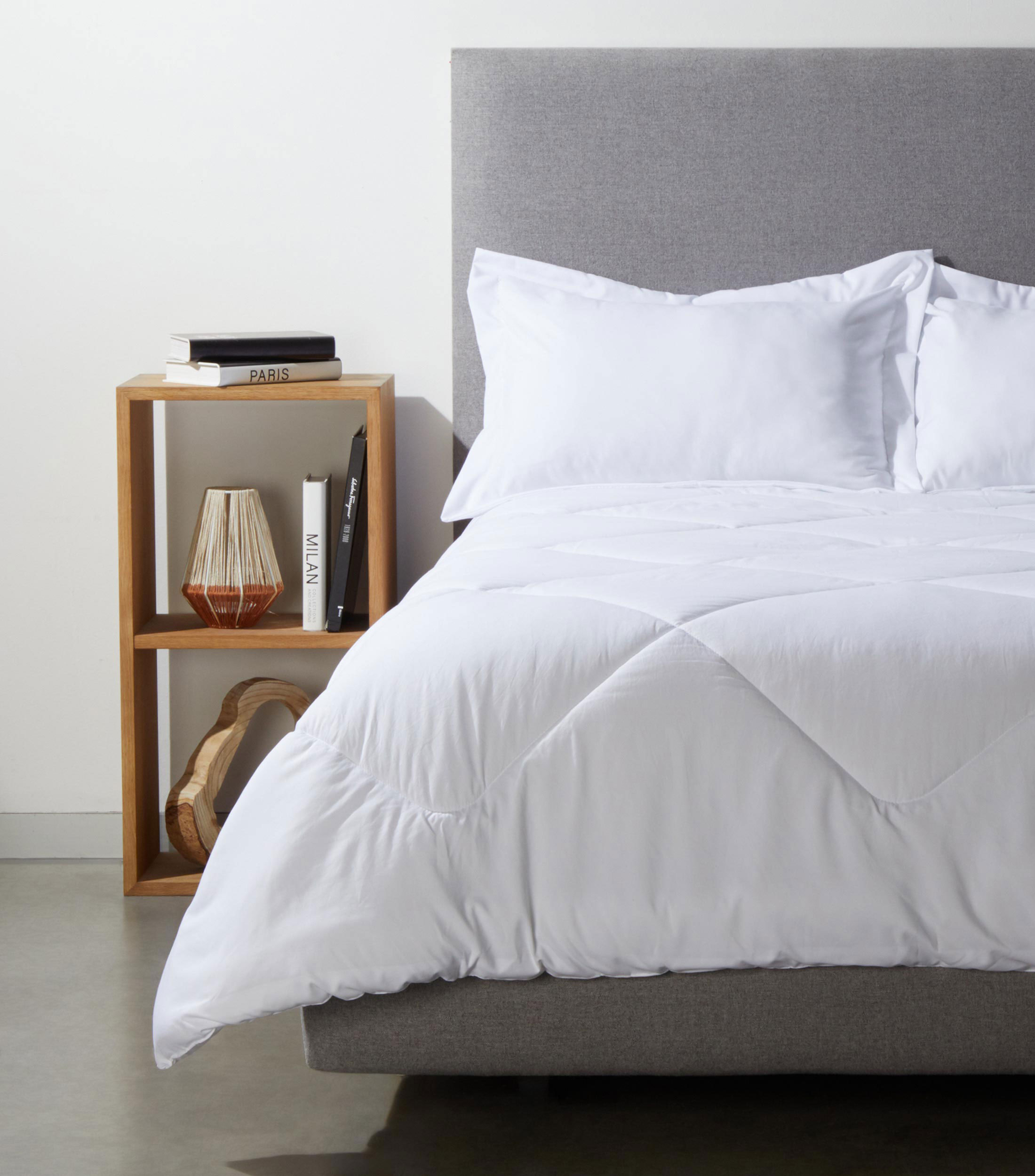 Juego de Edredón Matrimonial Merle blanco