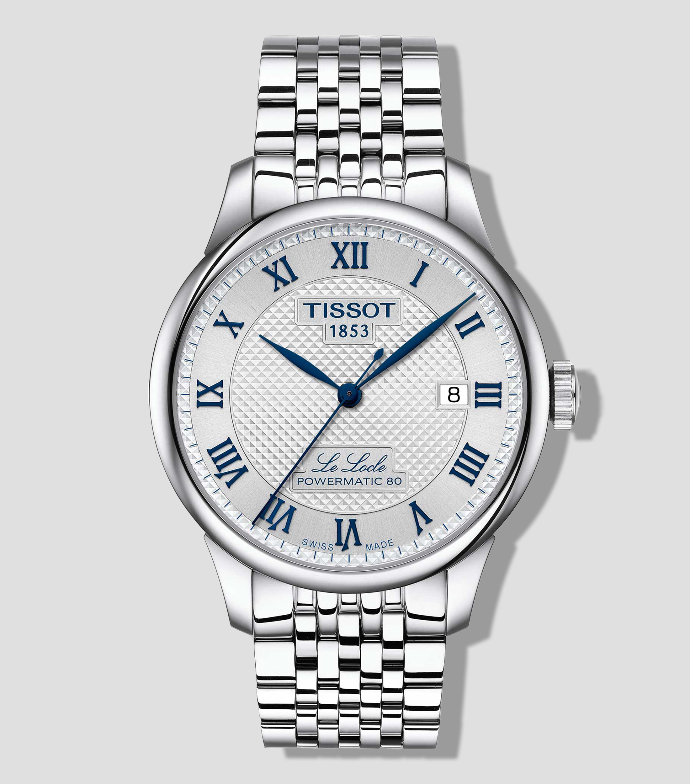 Reloj para Hombre T-Classic LeLocle Automatique Casual, Plata