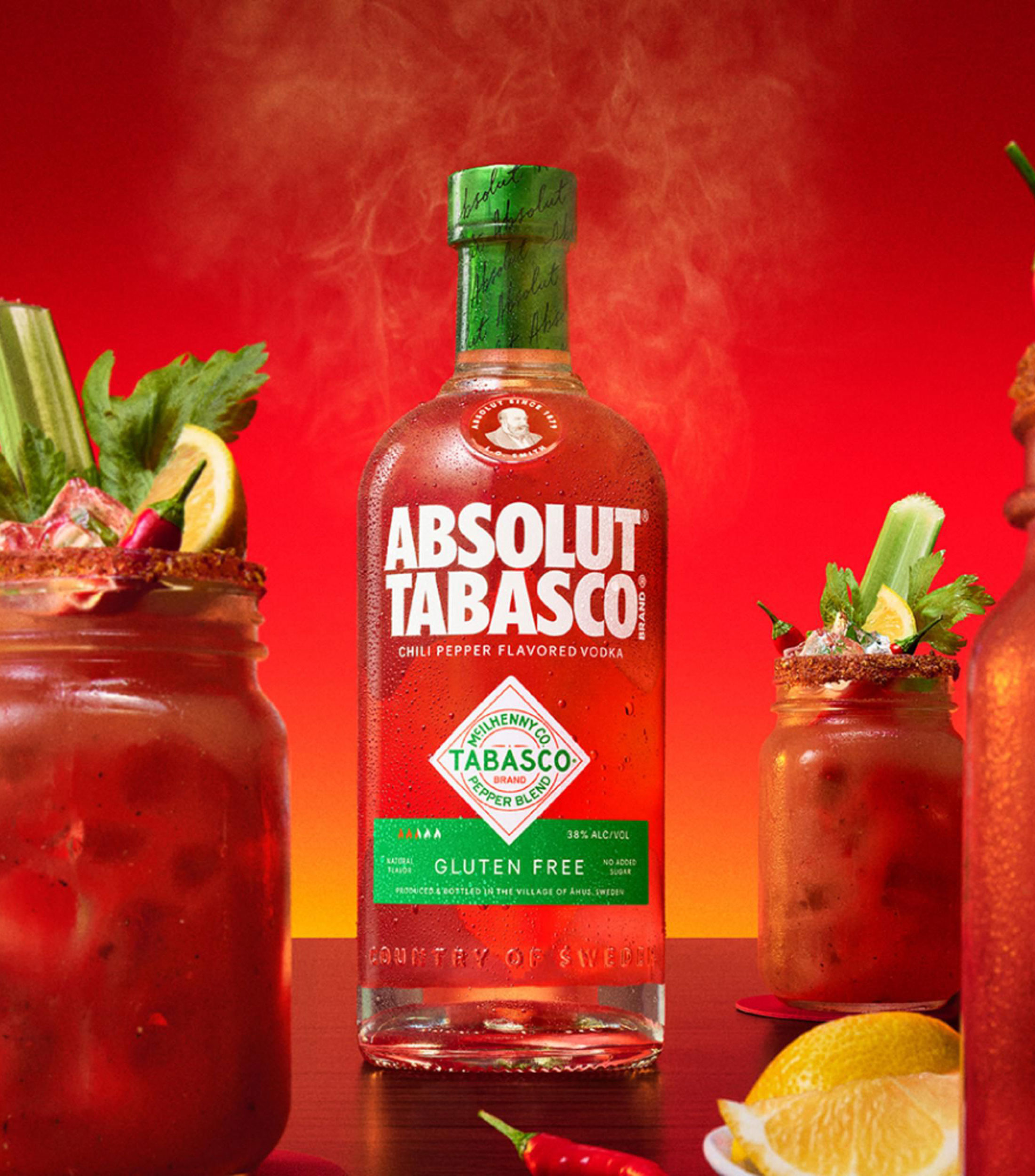 Vodka Absolut Tabasco 750 ml