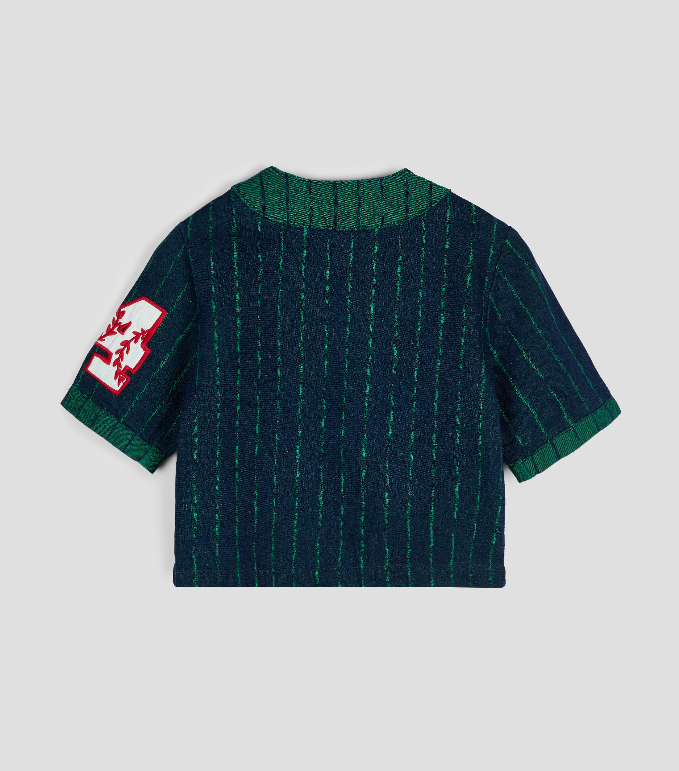 Camisa rayas manga corta Niño