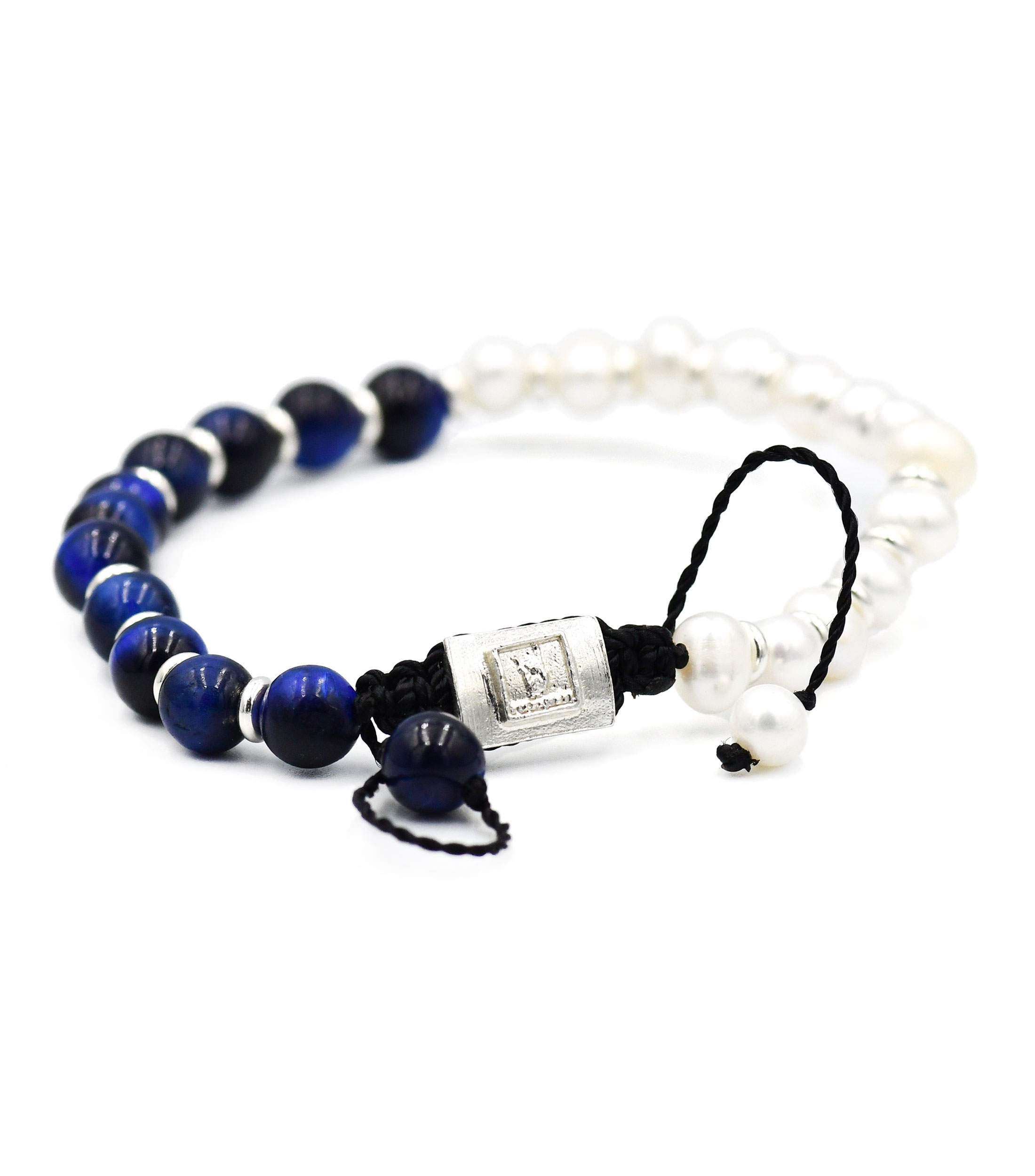 Pulsera en Plata .925 Perlas Unisex