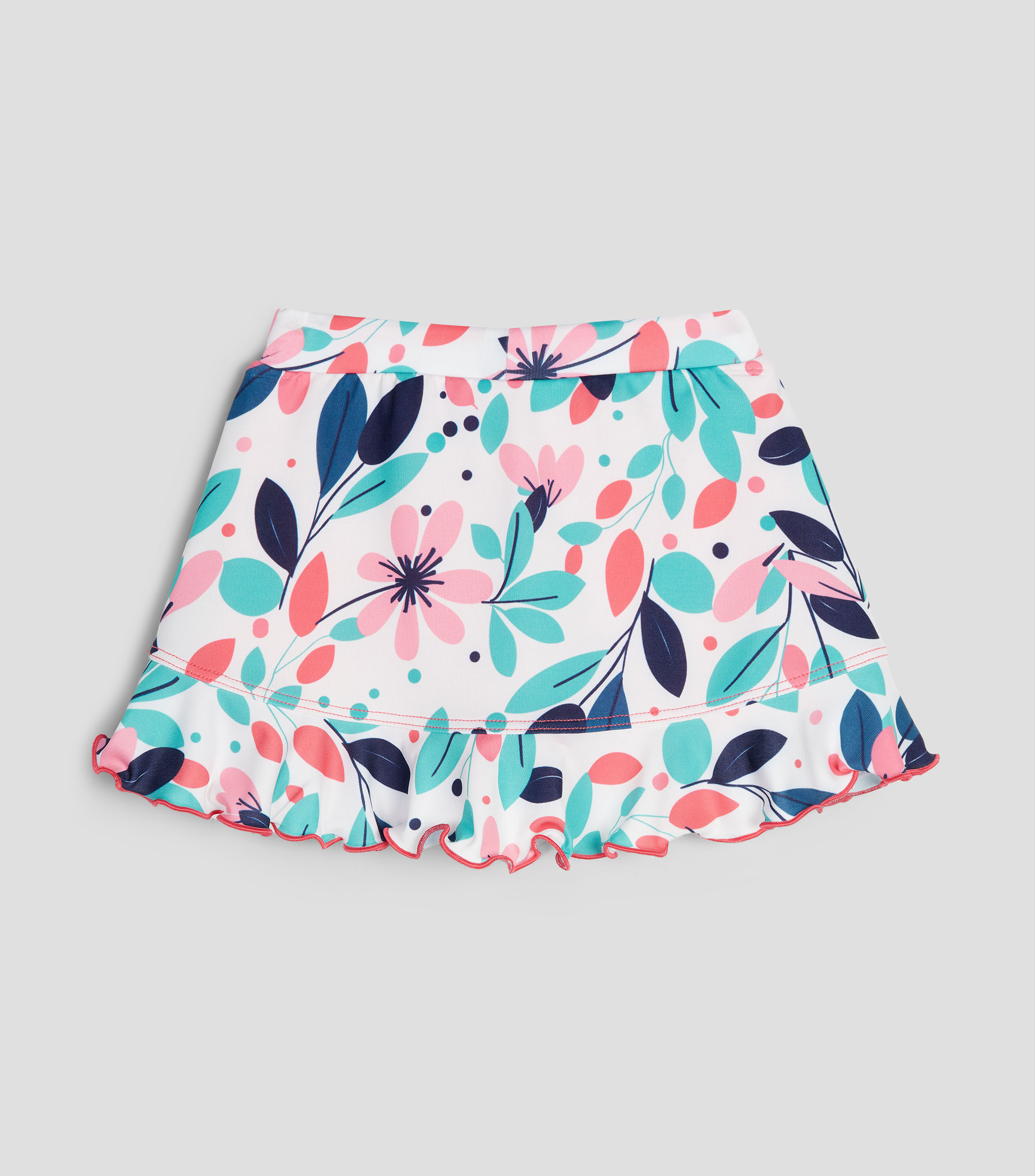 Short falda traje de baño estampado Niña