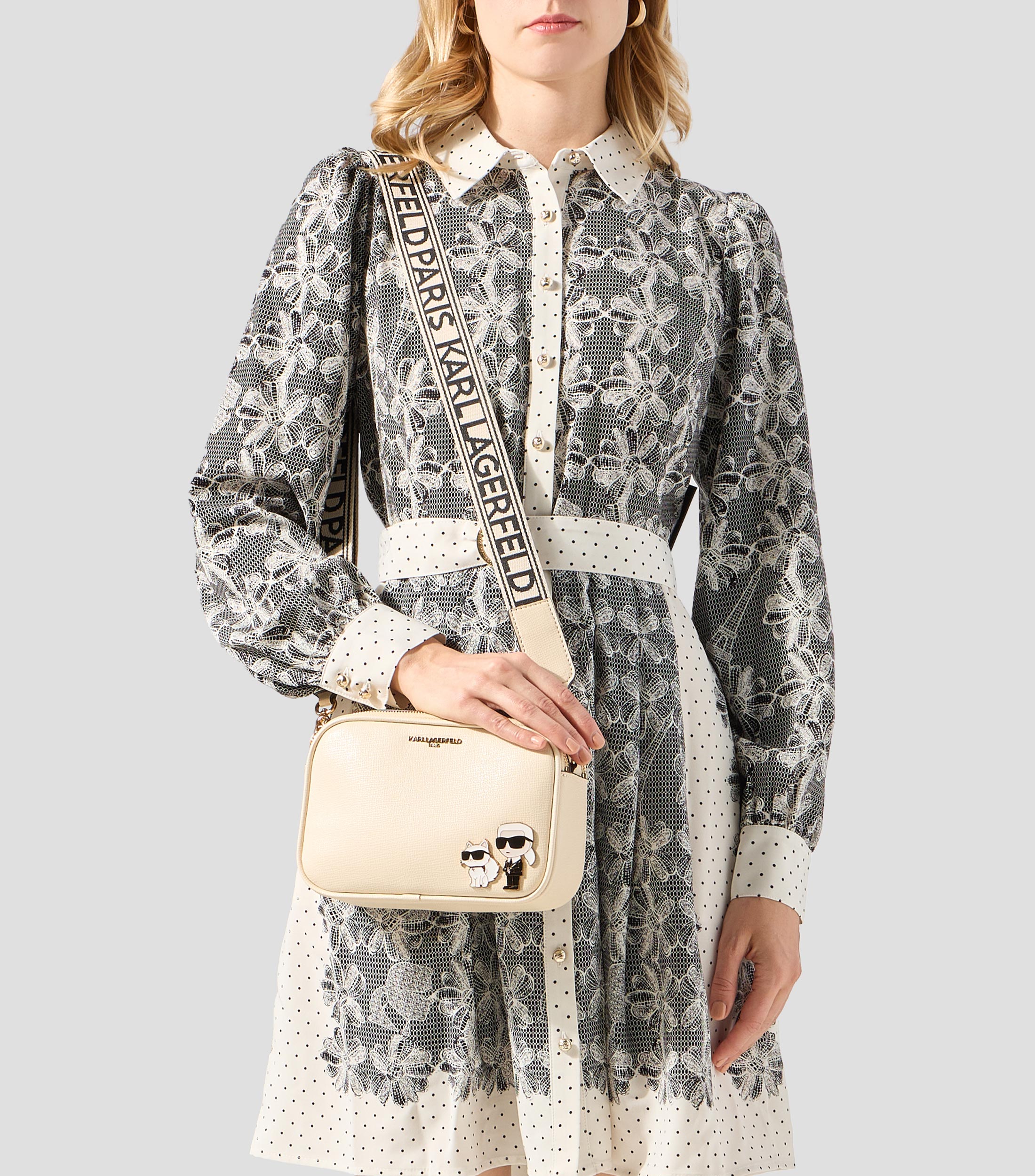 Bolsa crossbody beige Maybelle lisa Mujer