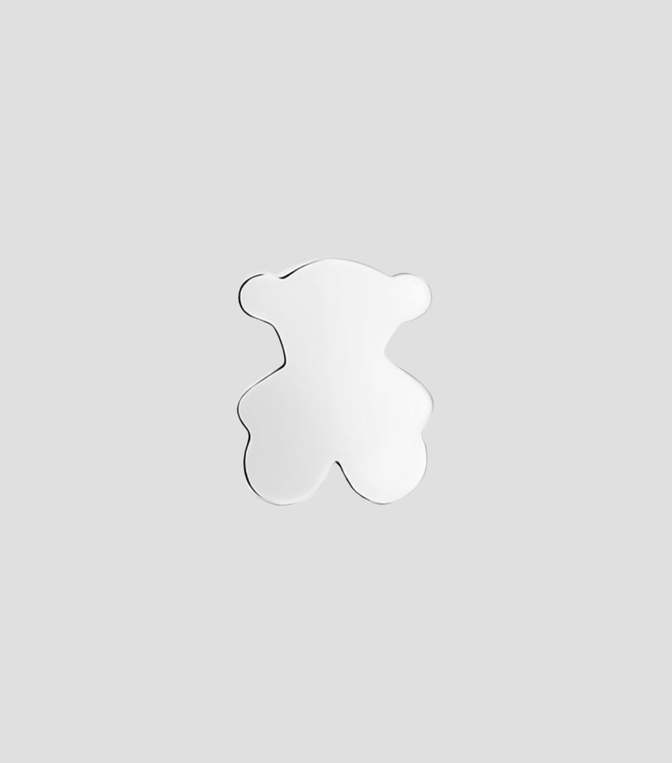 Charm en plata Oso Mujer