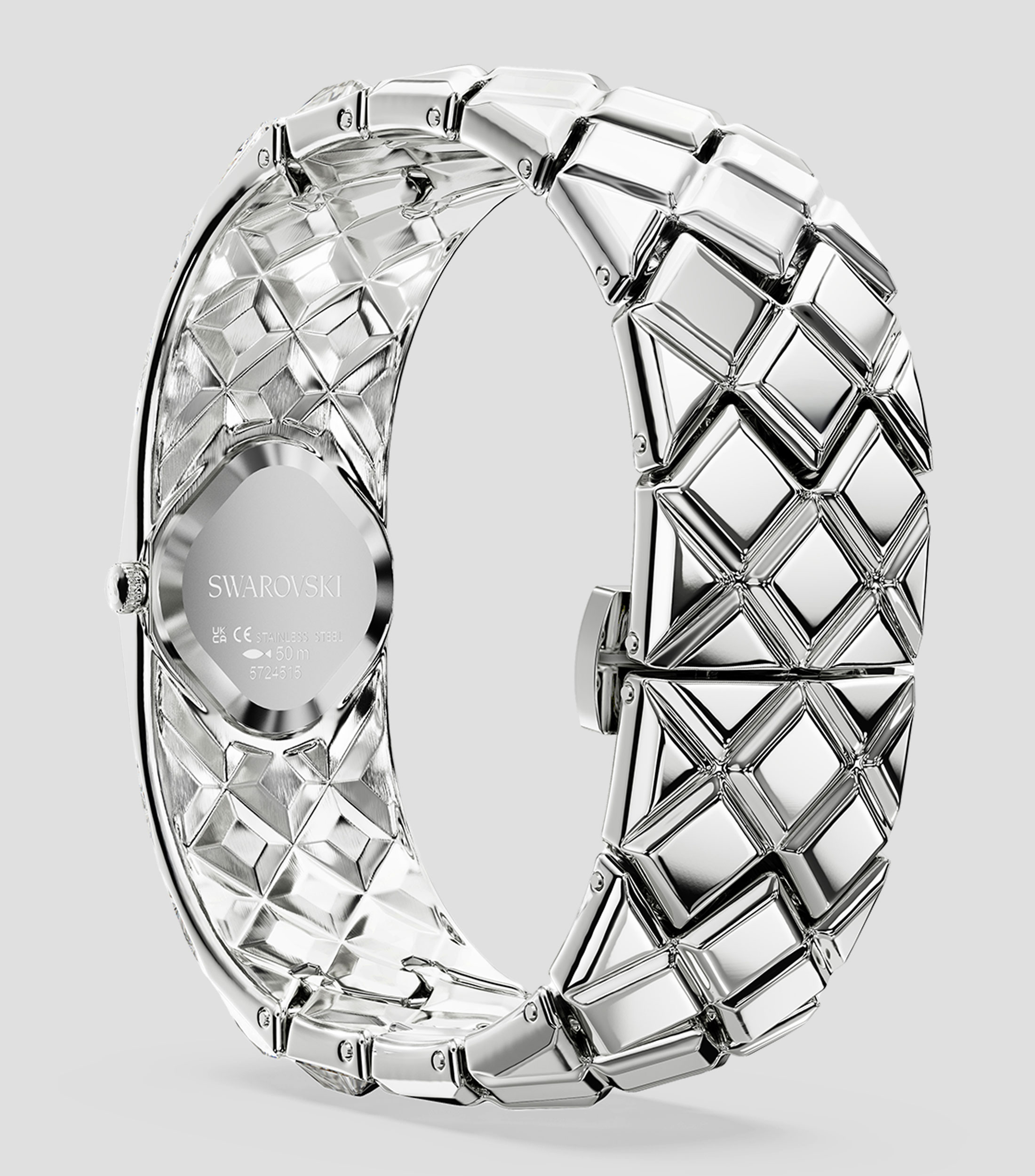 Reloj para Mujer Curiosa Bangle casual plateado