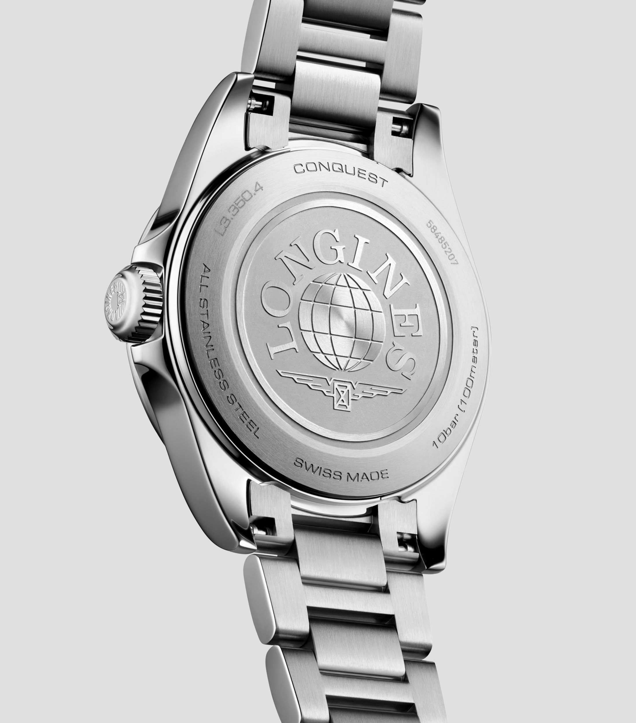 Reloj para Mujer Conquest casual, plateado