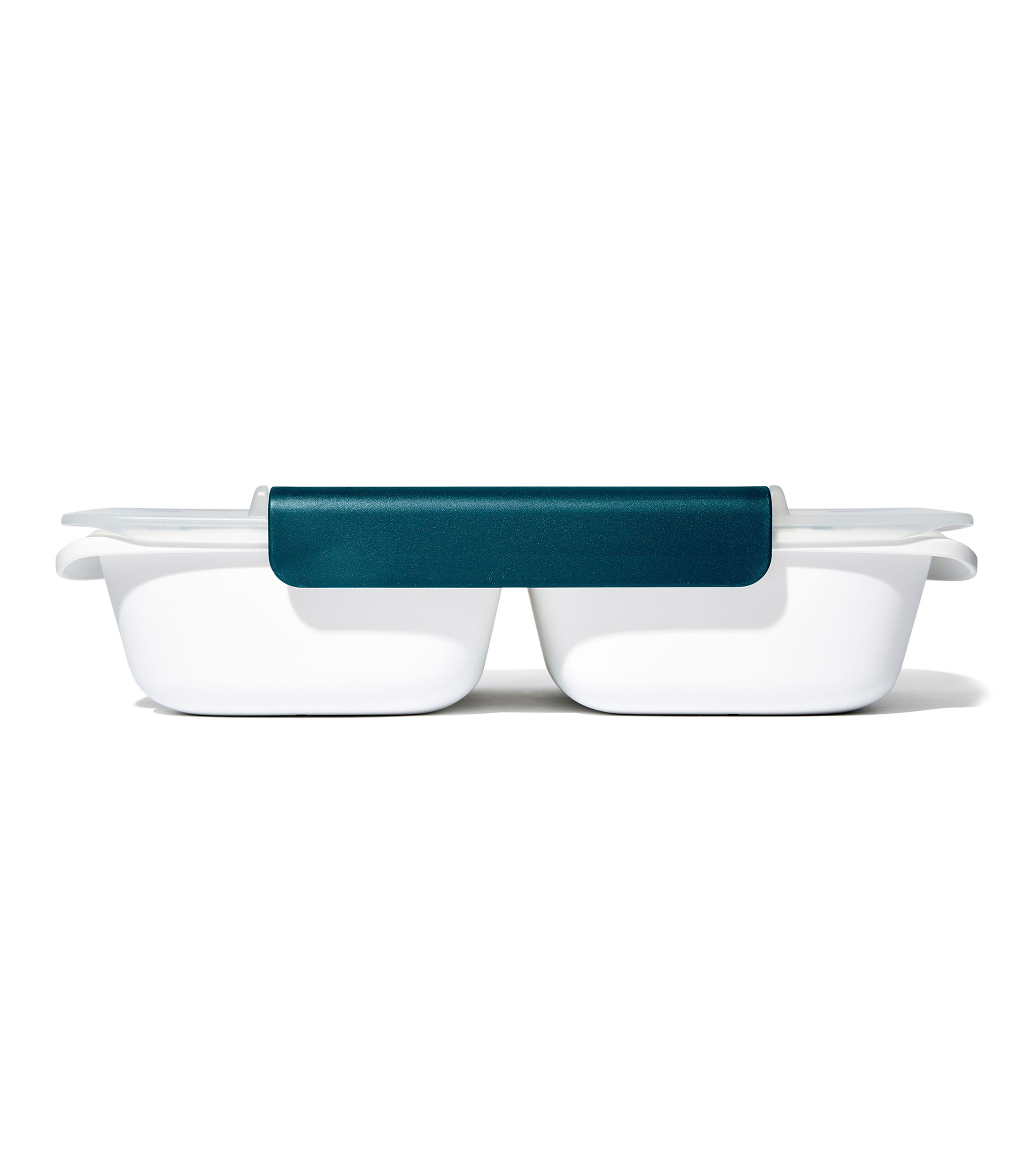 Contenedor rectangular con 3 divisiones, 970 ml