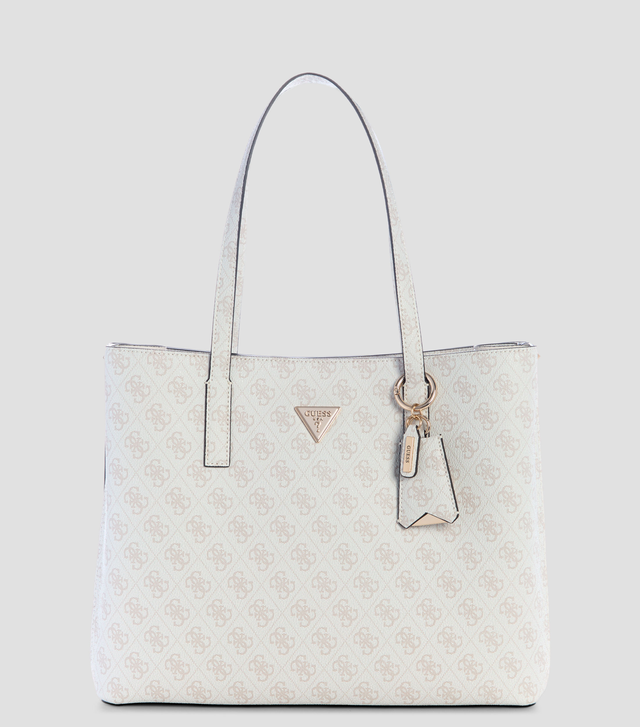 Bolsa tote blanco Meridian II Girlfriend estampada Mujer