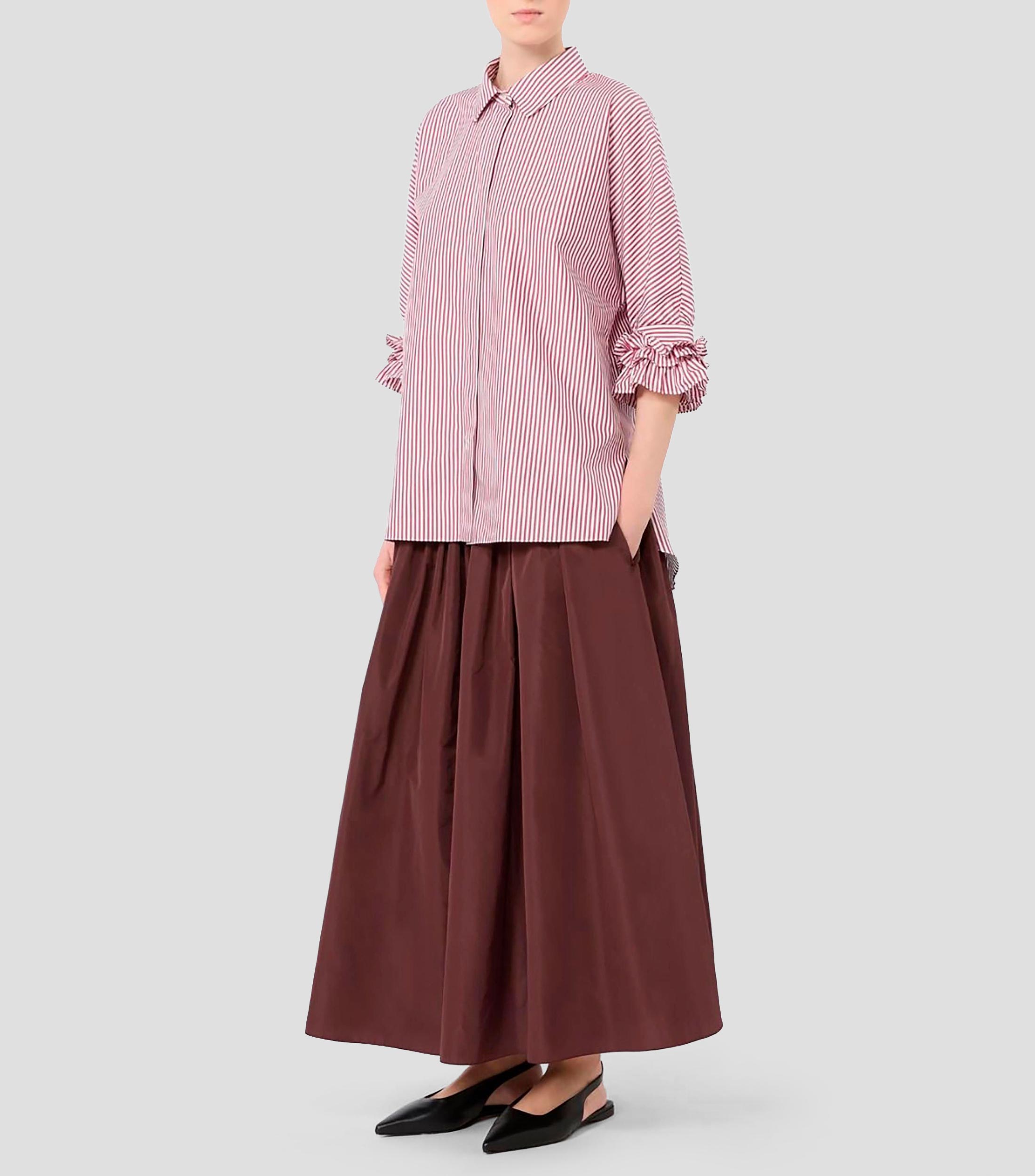 Camisa líneas manga 3/4 Mujer