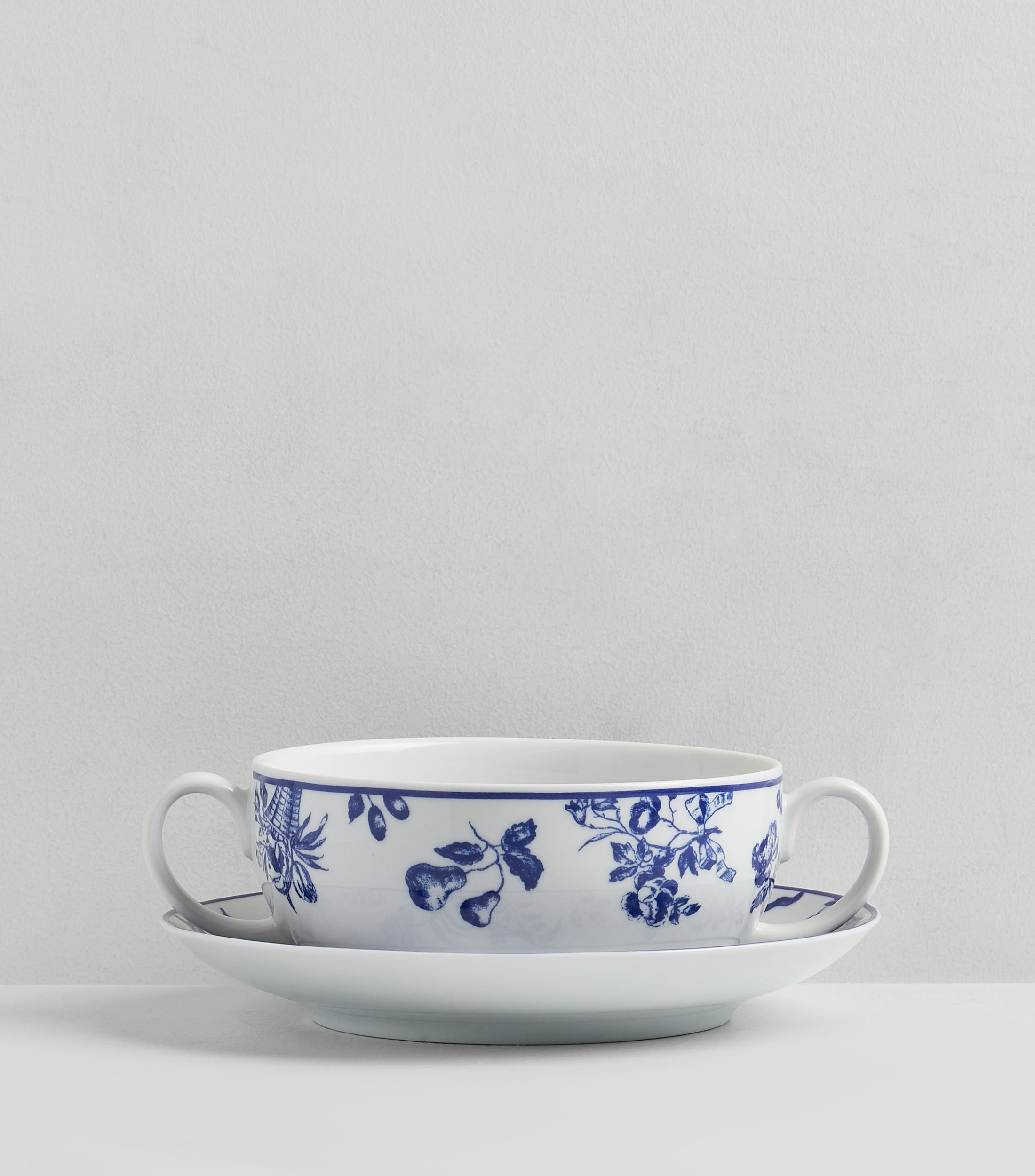 Taza Consomé Cn Plat Chintz