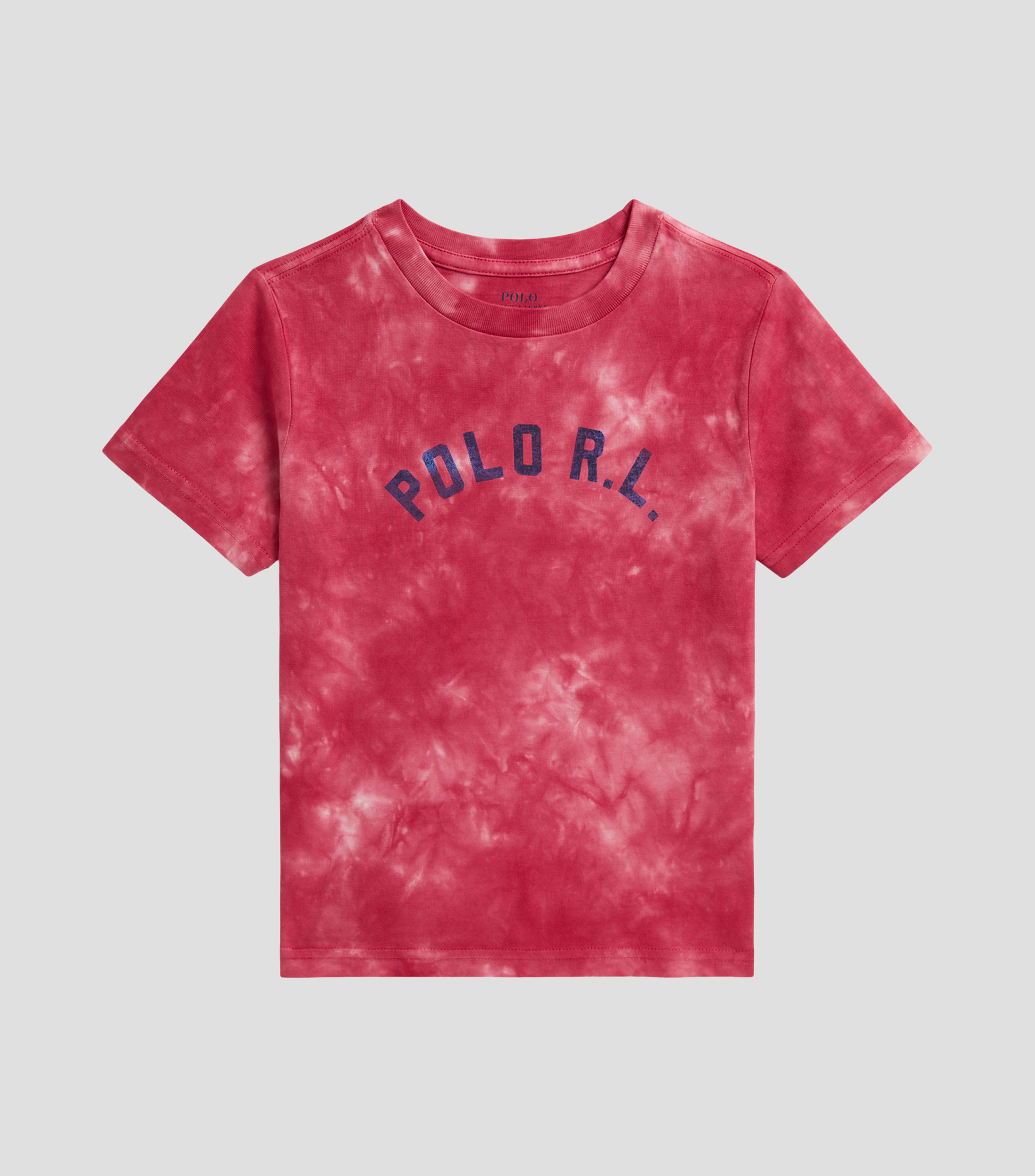 Playera de cuello redondo con manga corta estampada Bebé