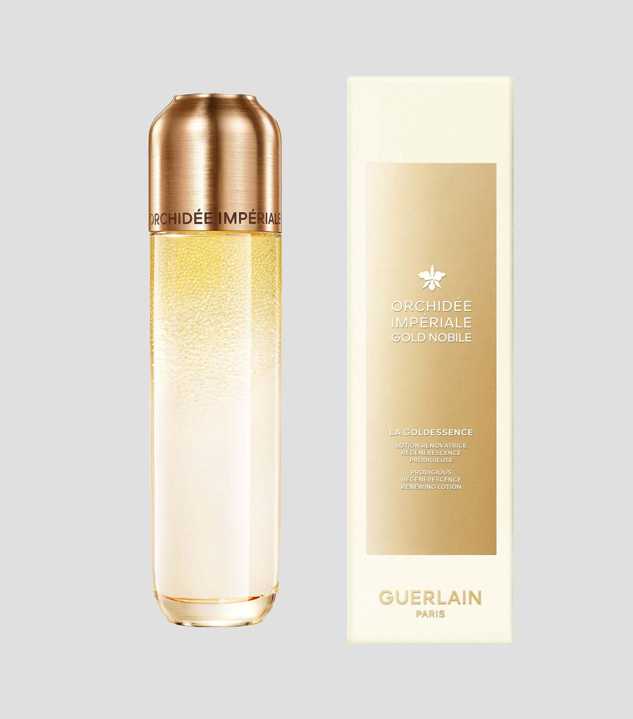 Loción Orchidée Impériale Gold Nobile The Goldessence, 140 ml