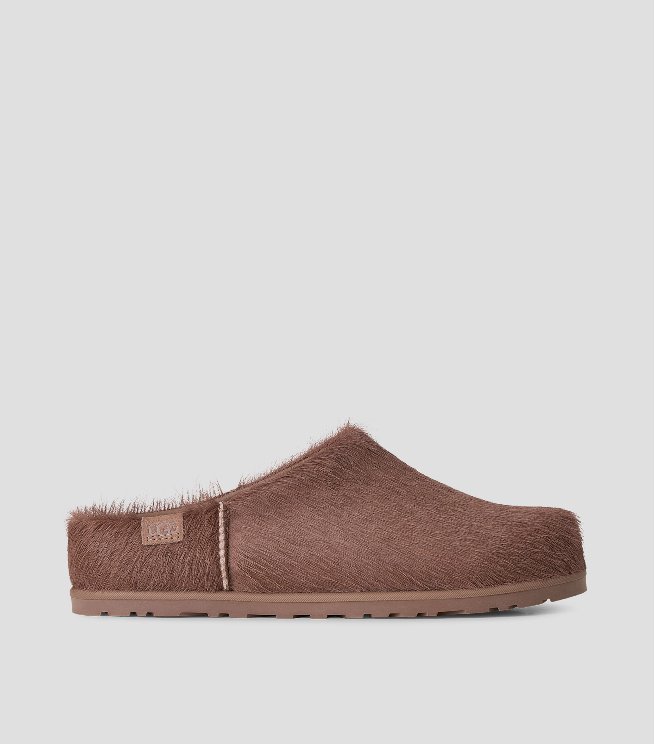 Pantuflas Otzo Calf Hair Clog Mujer