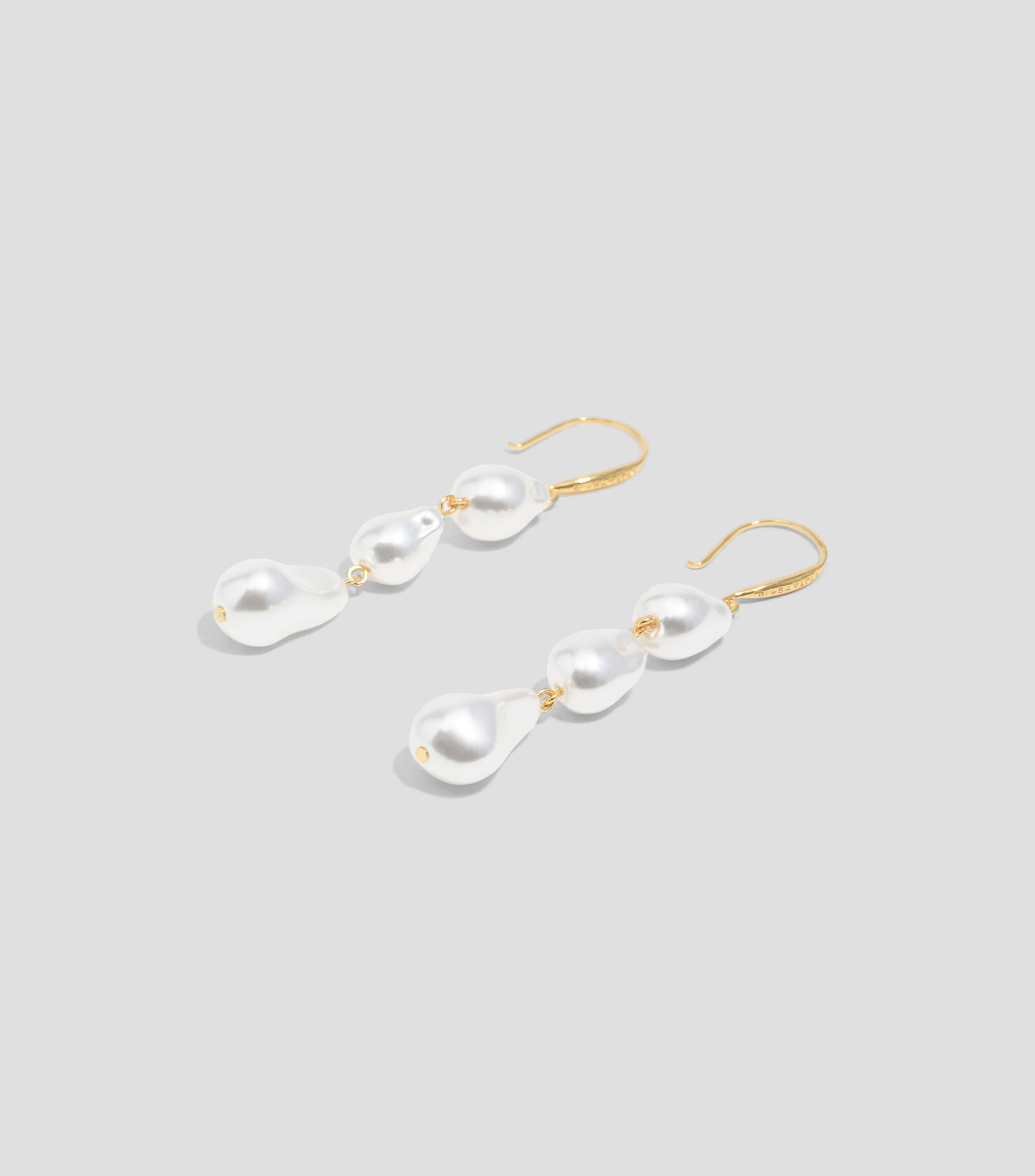 Aretes con perlas Mujer