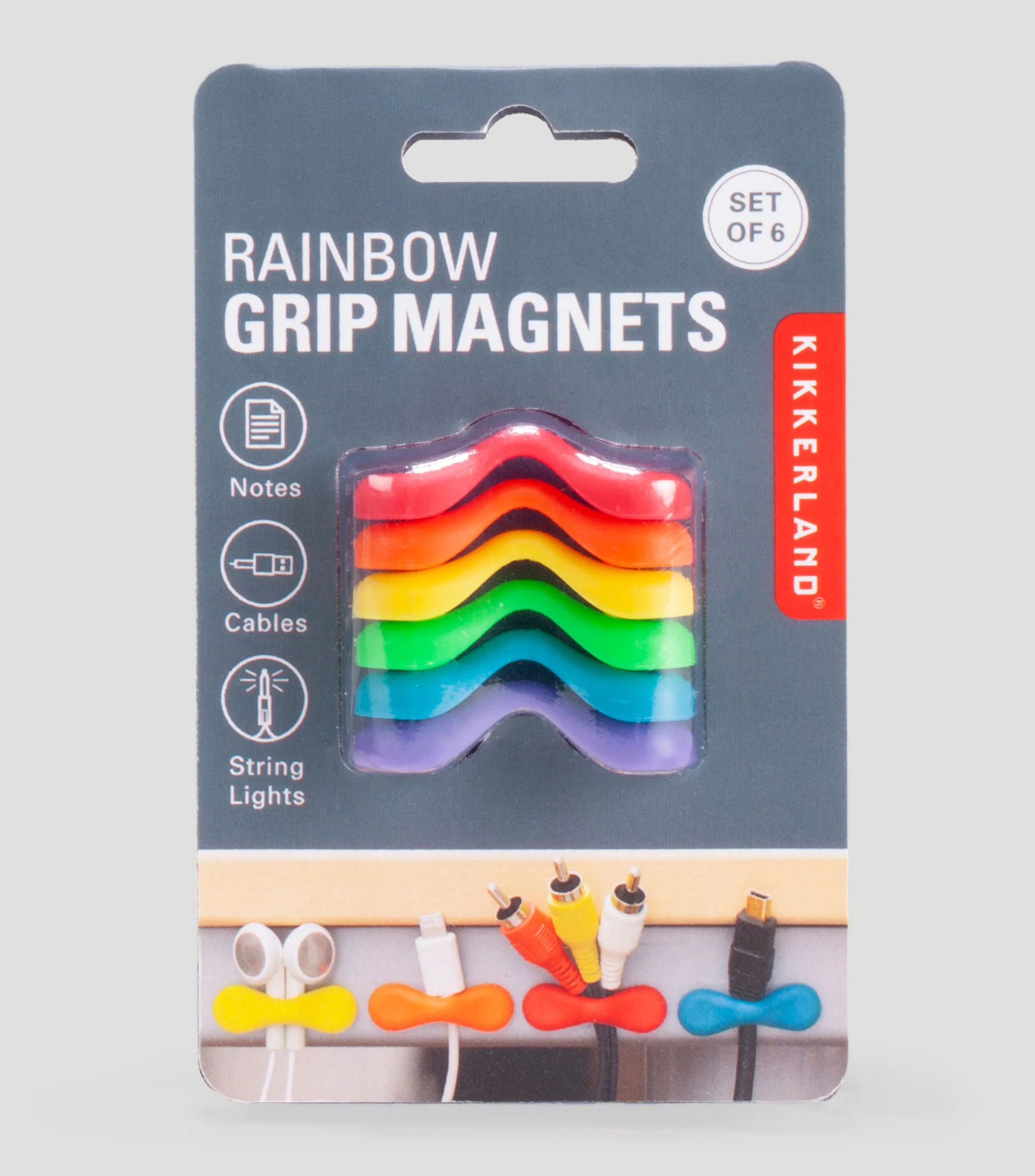 Magnetos Arcoiris Para Organizar