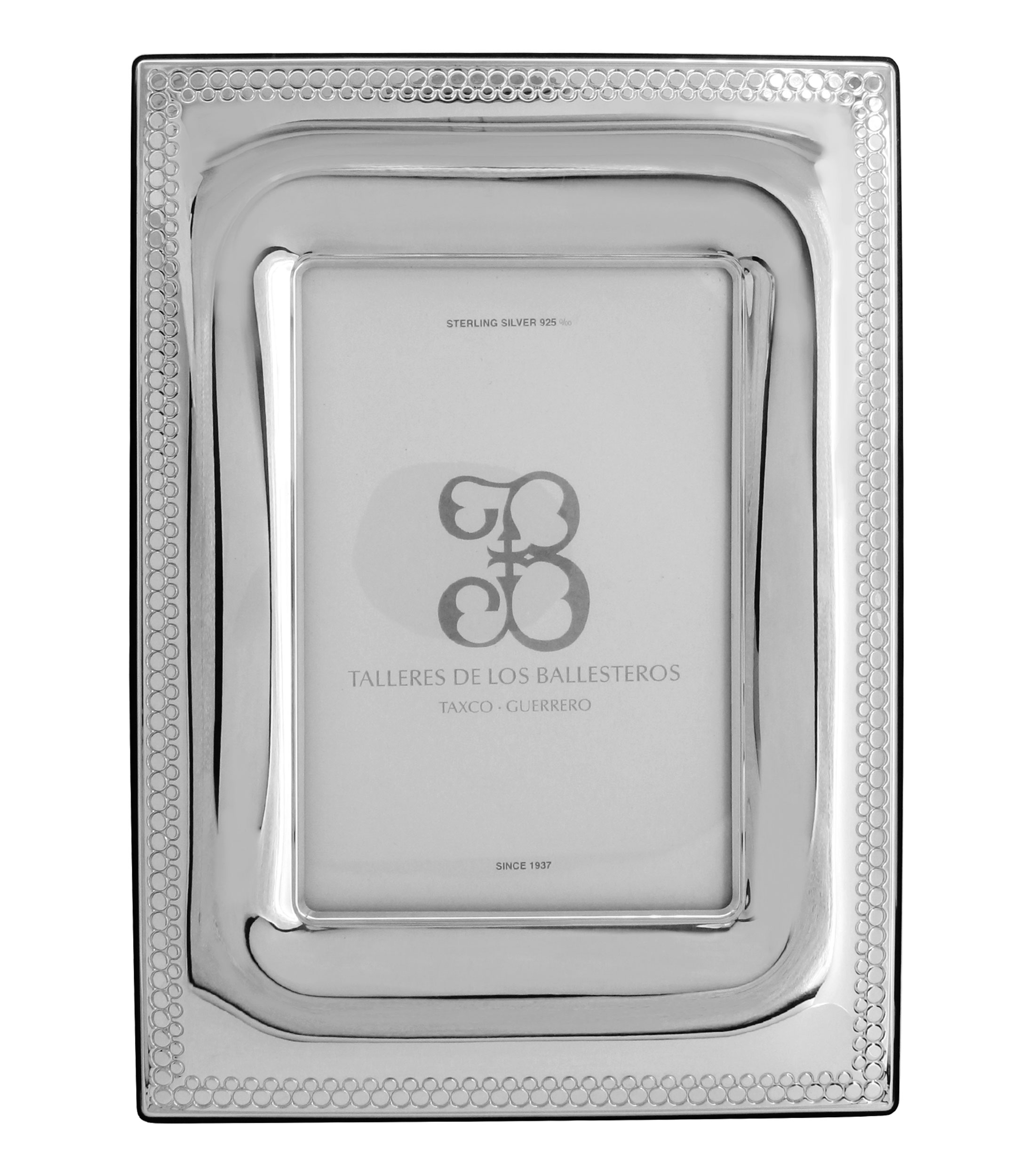 Marco con Relieve en Plata Ley .925