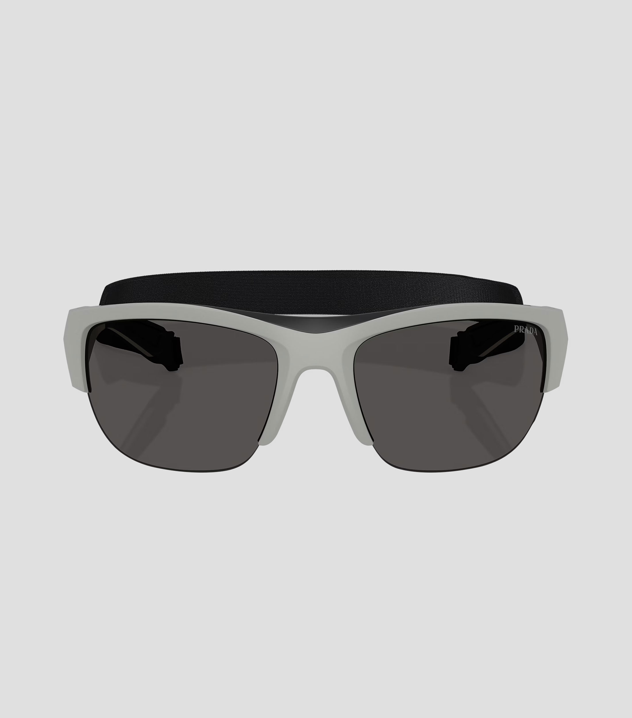 Lentes de sol almohada gris mate Unisex