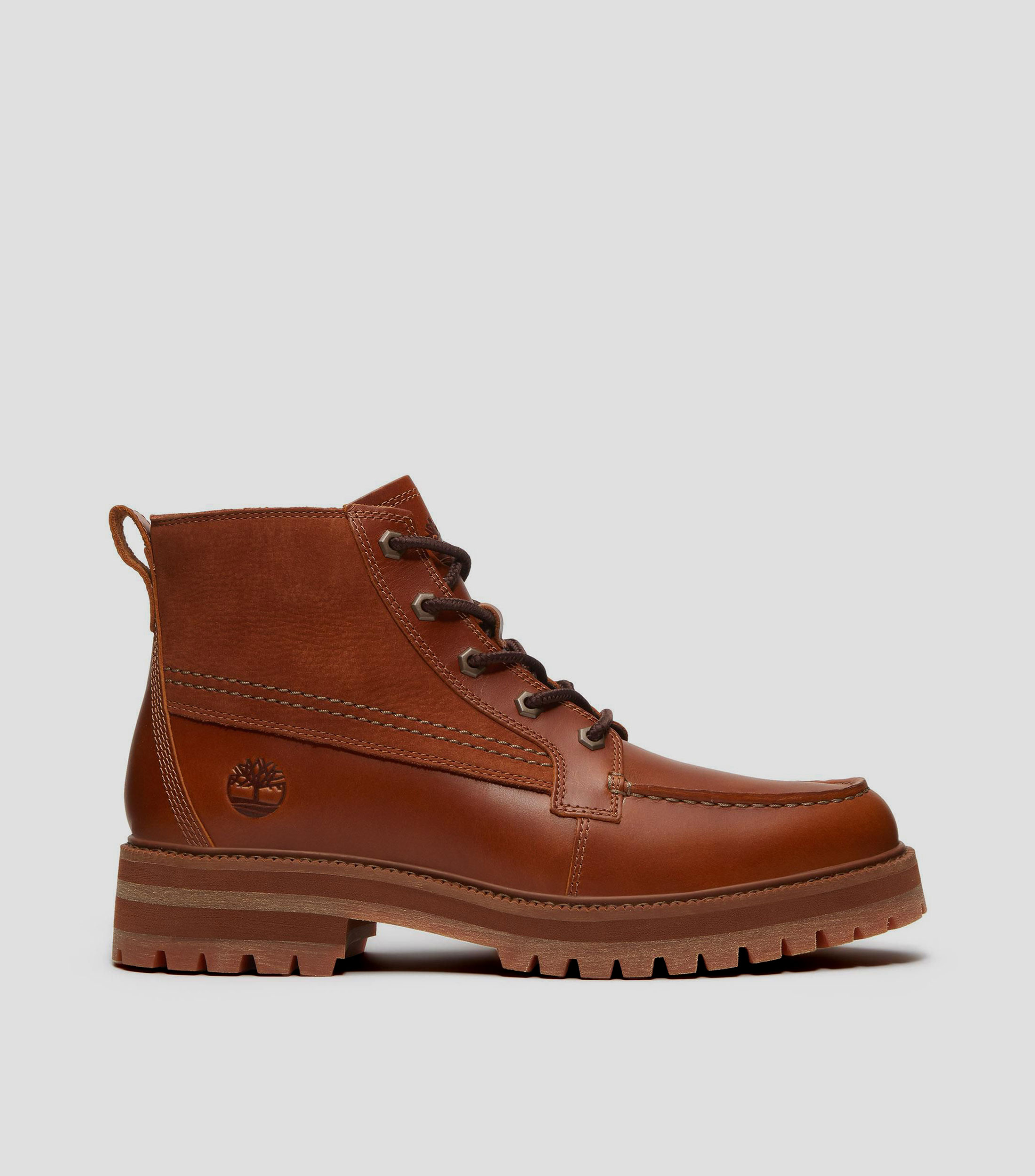 Botas casuales cortas en piel Hombre