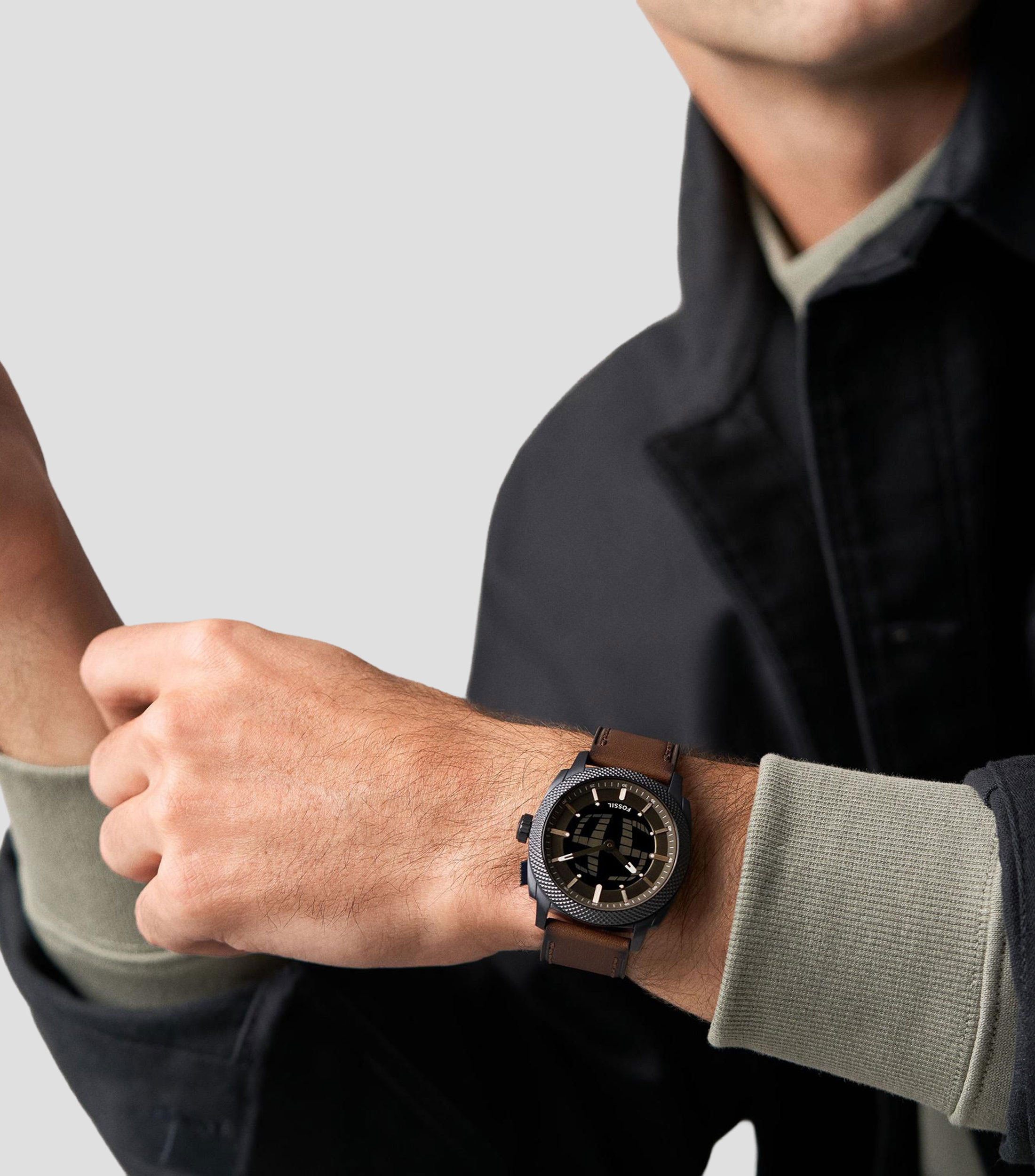 Reloj para Hombre Machine Casual Marrón