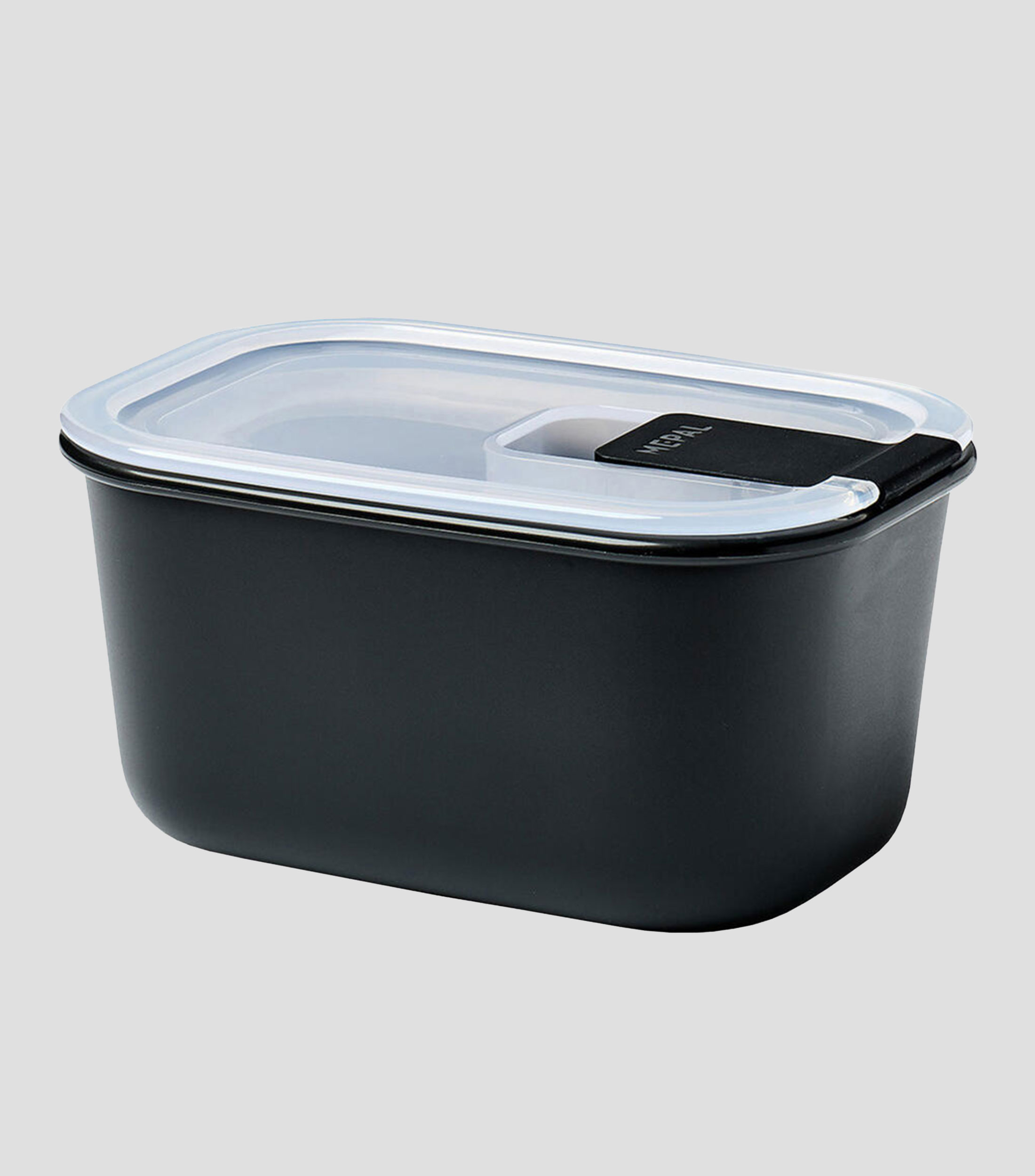 Hermetico 700Ml Neg Vidrio