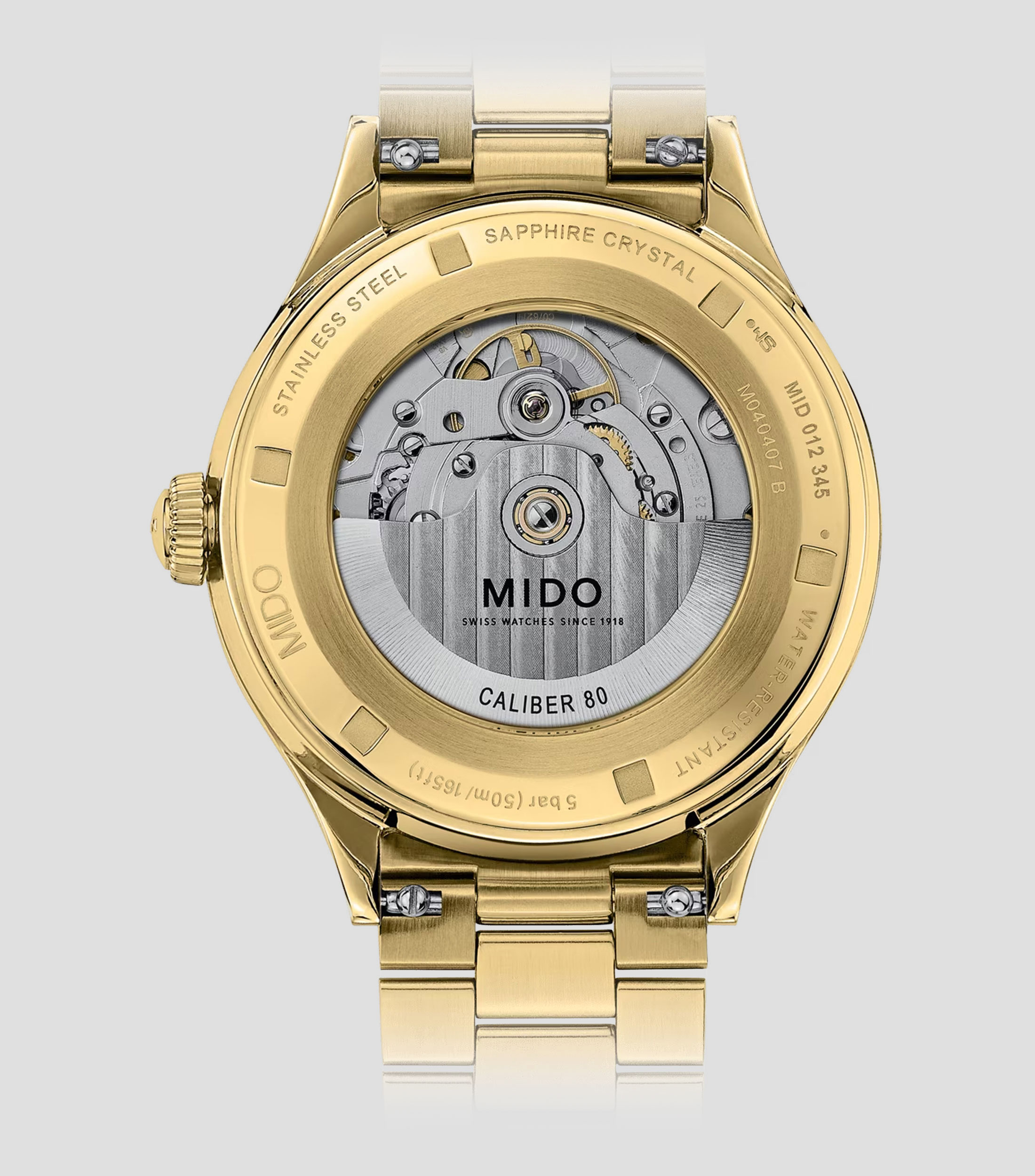 Reloj para Hombre Patrimony casual dorado