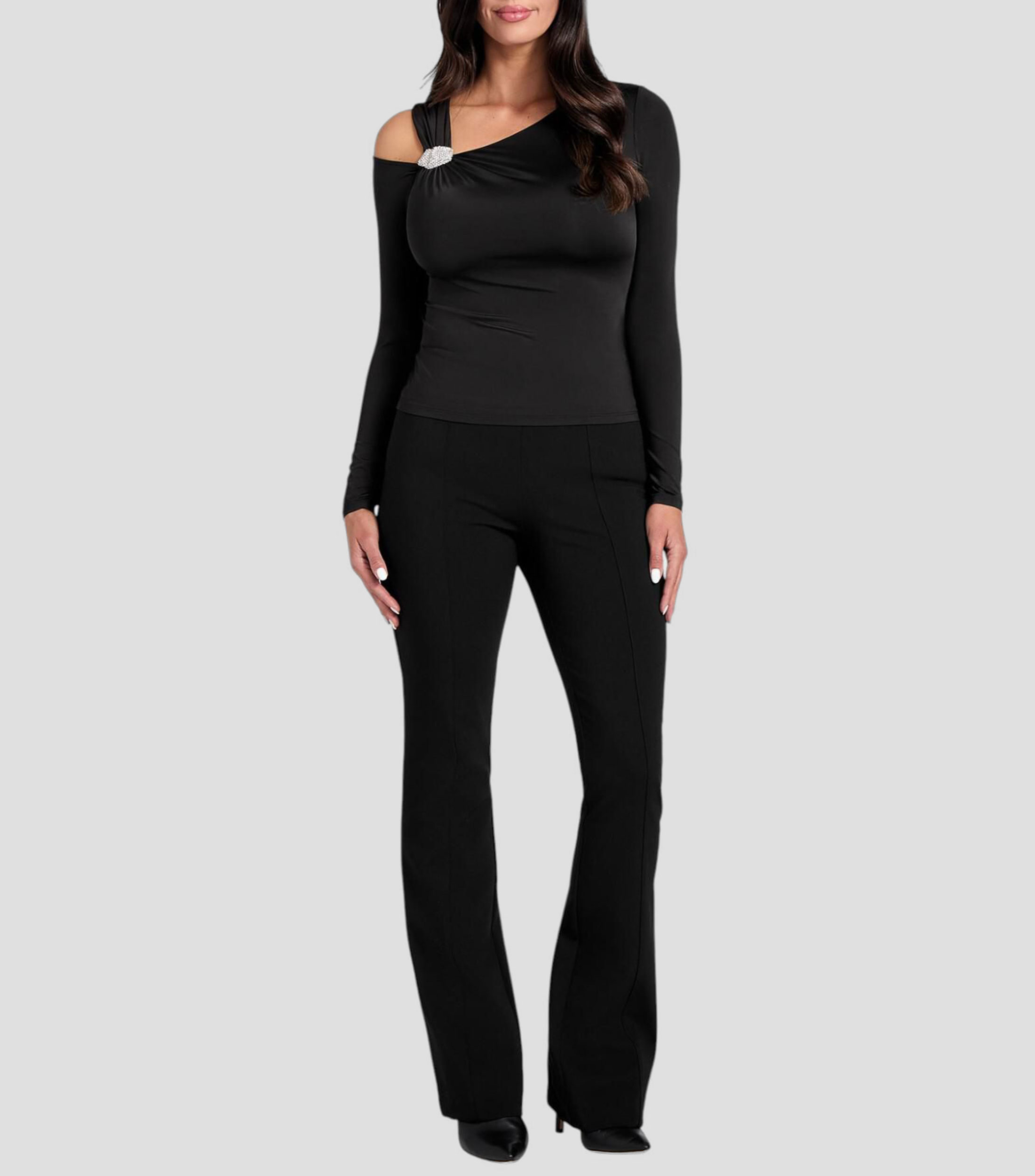 Top liso Mujer