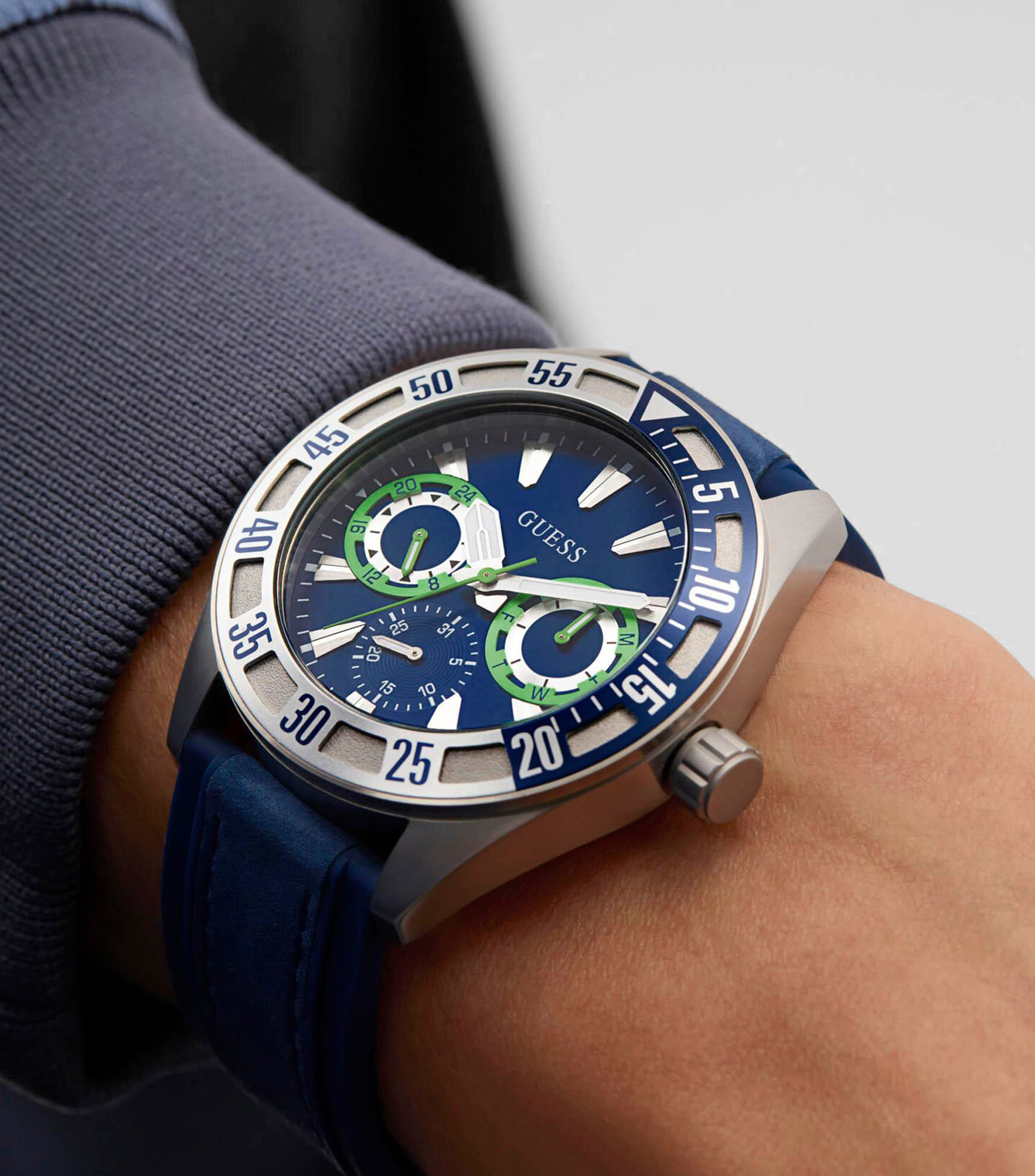 Reloj para Hombre Letterman Deportivo Azul
