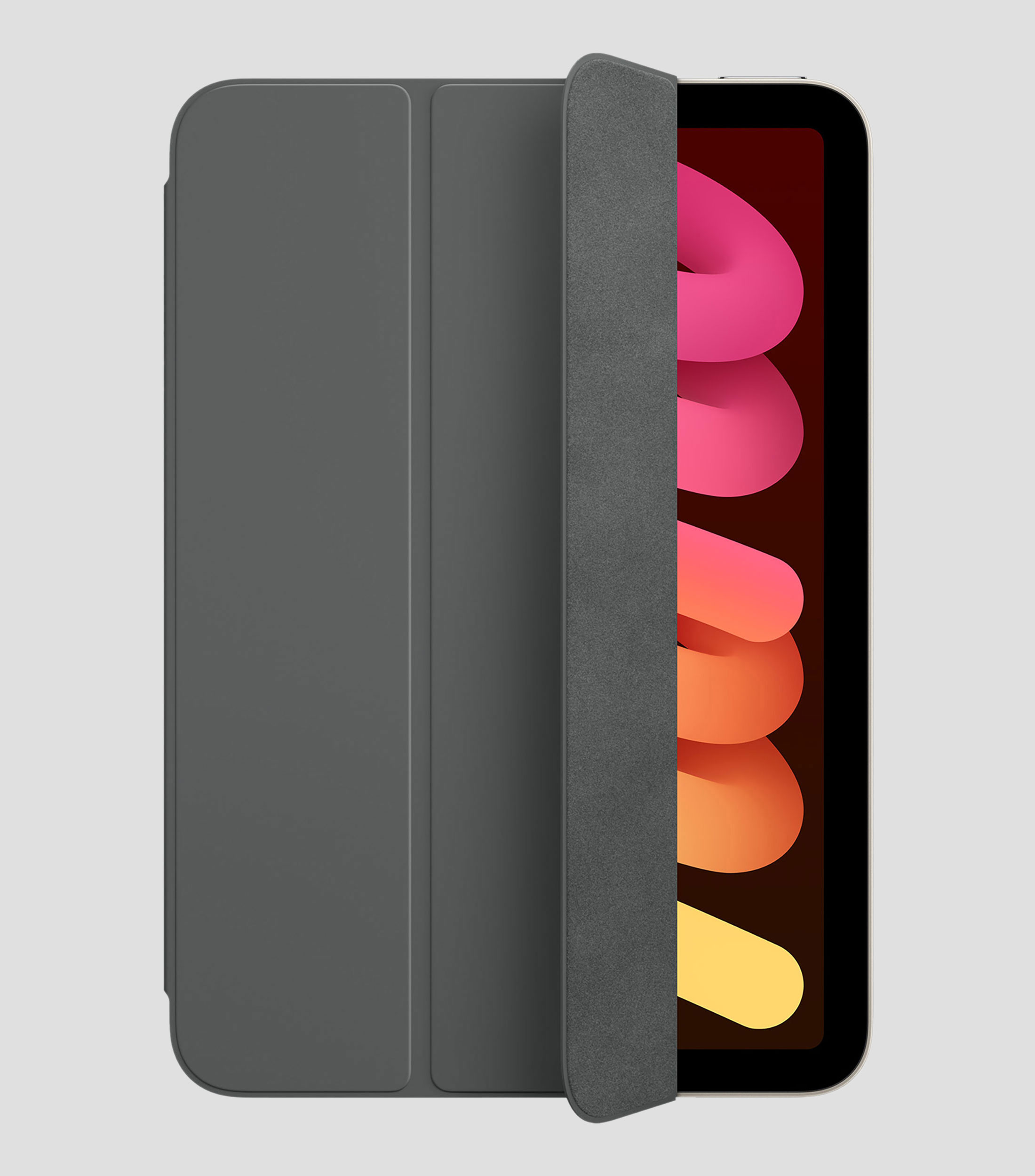 Funda SmartFolio para iPadmini A17Pro - Gris carbon