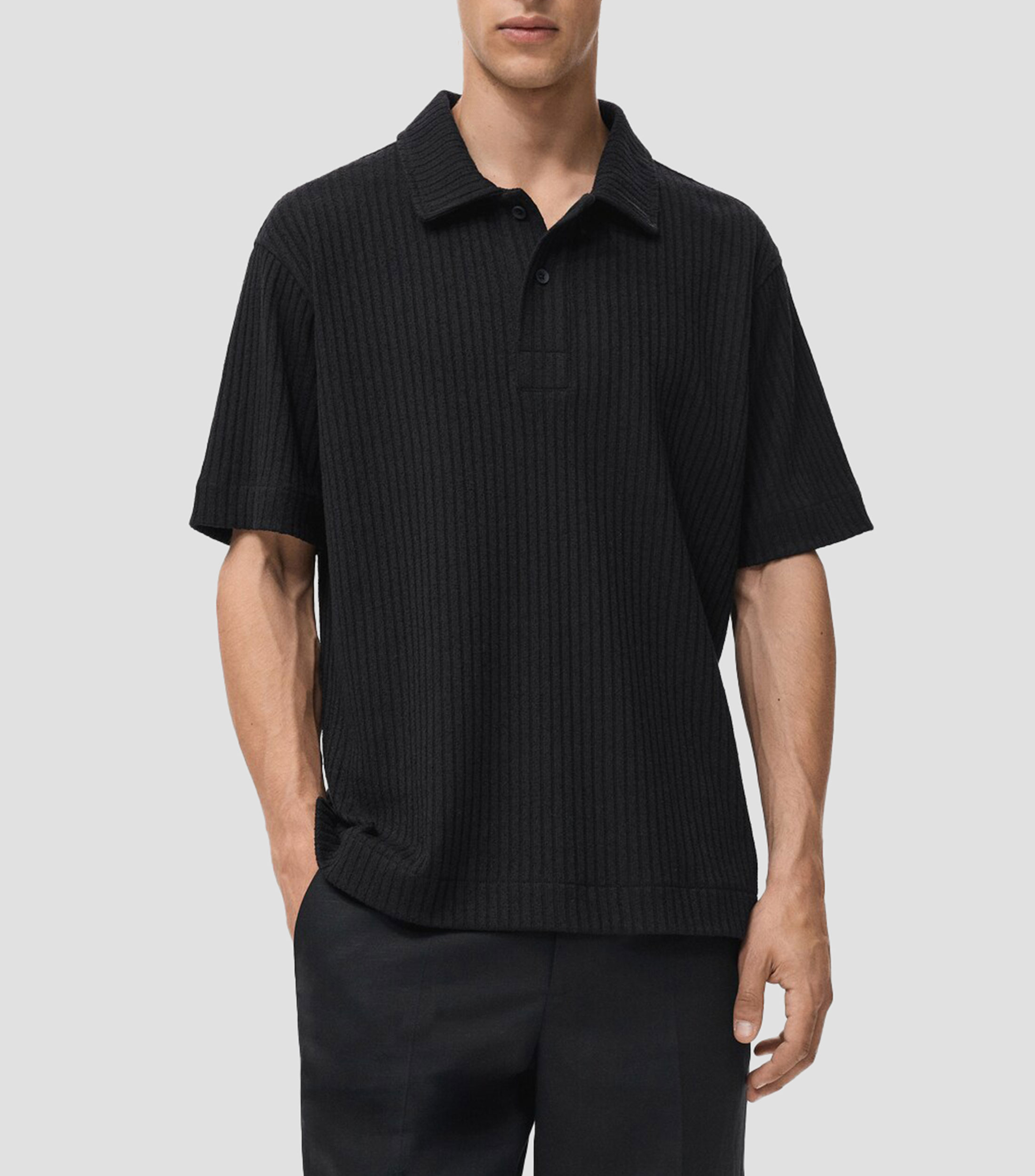 Playera tipo polo manga corta Hombre