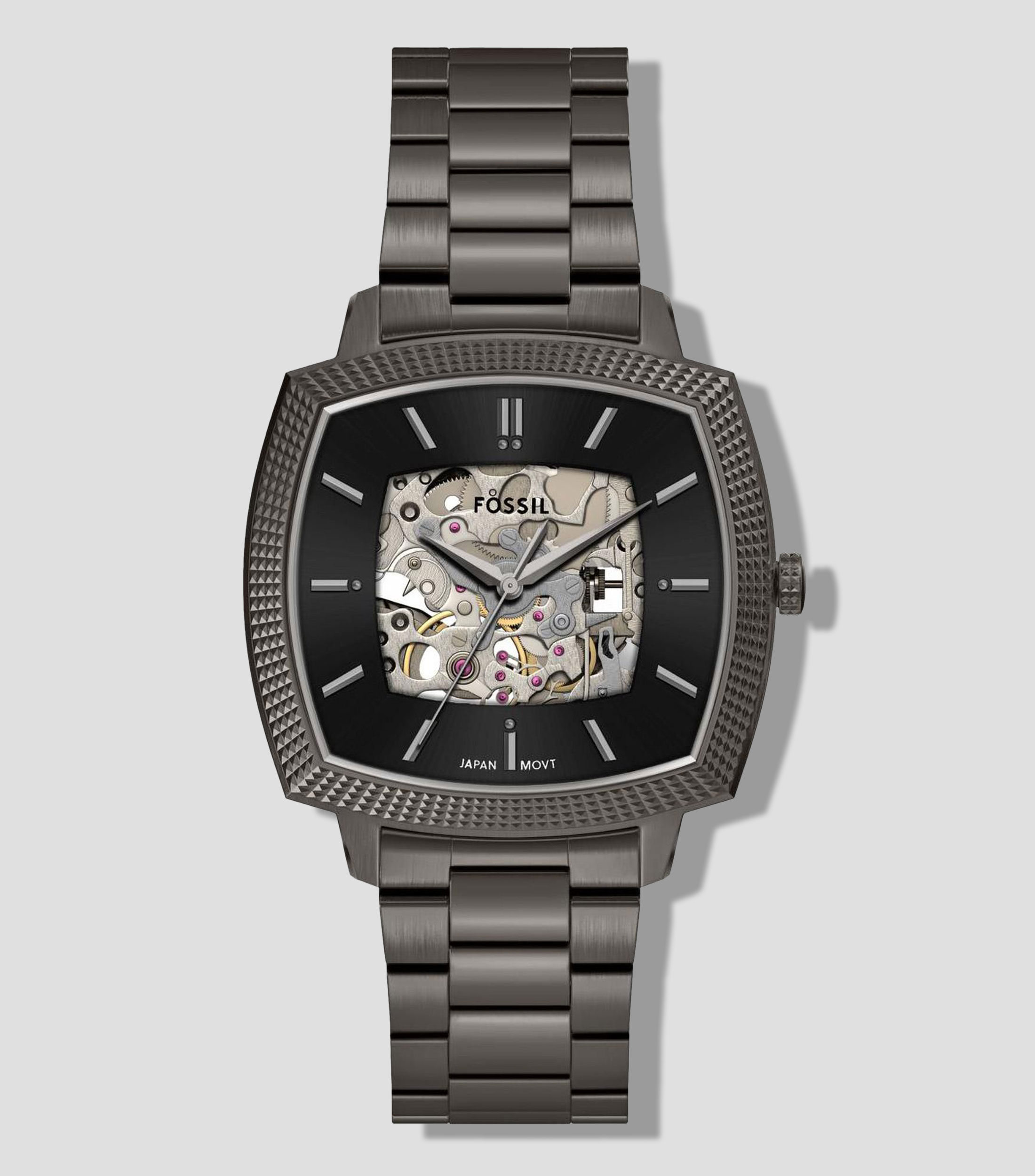 Reloj Unisex Nick Jonas x Fossil Machine Luxe Gris Oscuro