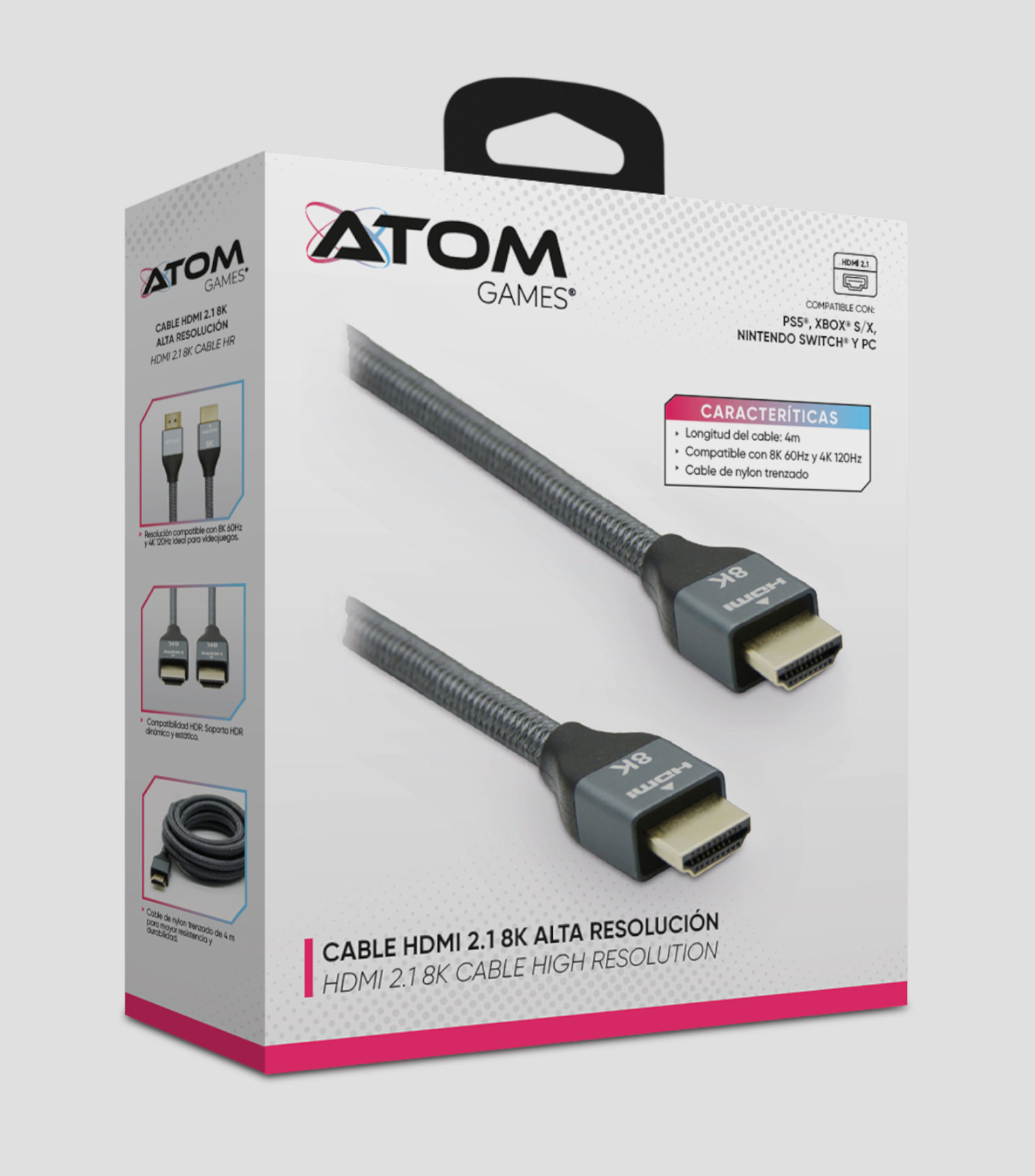 Cable HDMI 2.1 8K a HDMI 2.1 8K