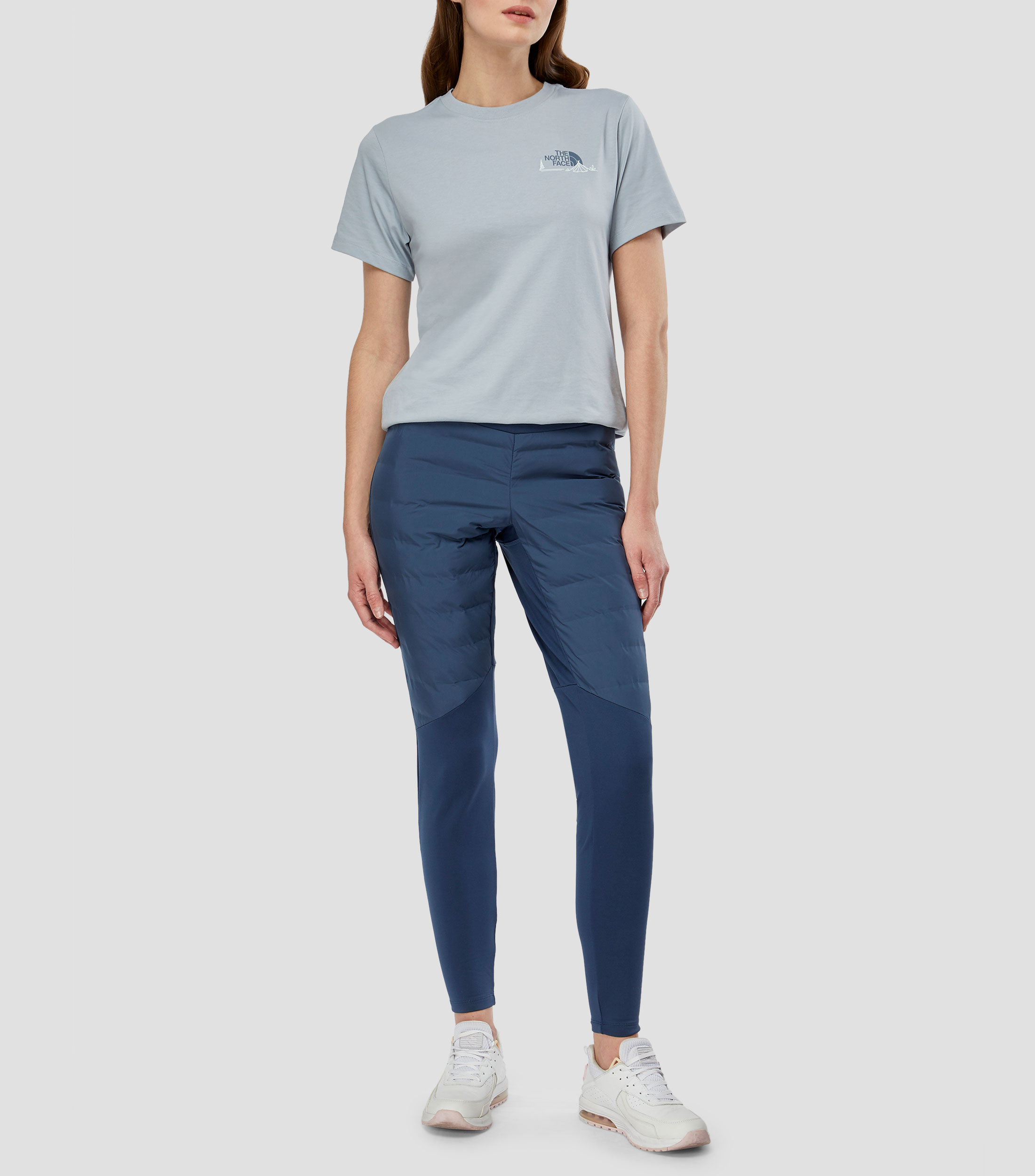 Playera cuello redondo manga corta lisa Mujer