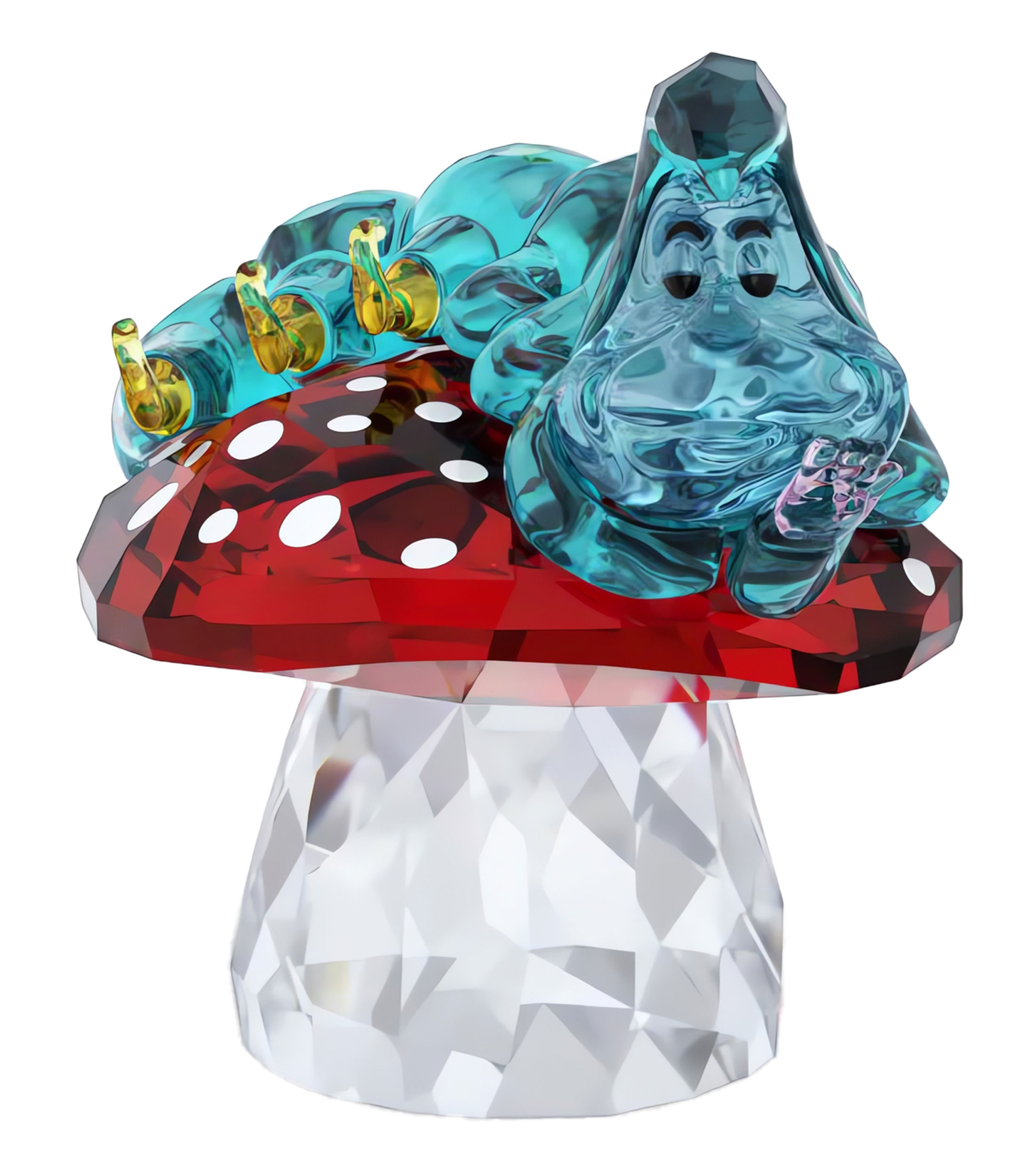 Figura Alice In Wonderland Caterpillar en cristal