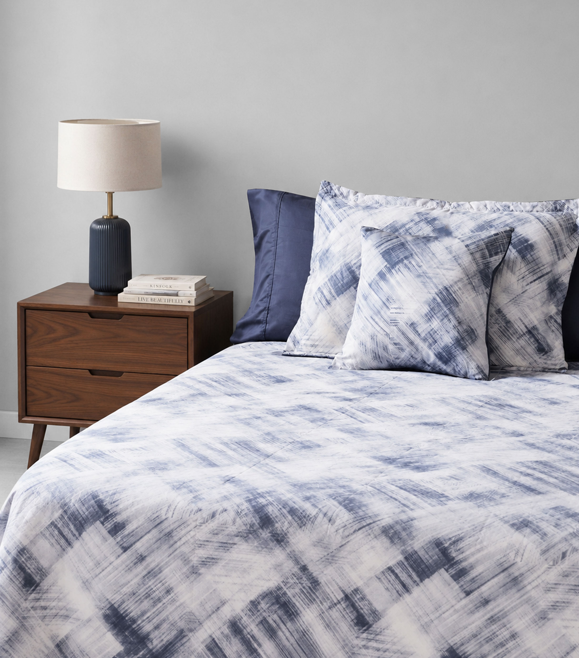 Funda para duvet king size Padua azul